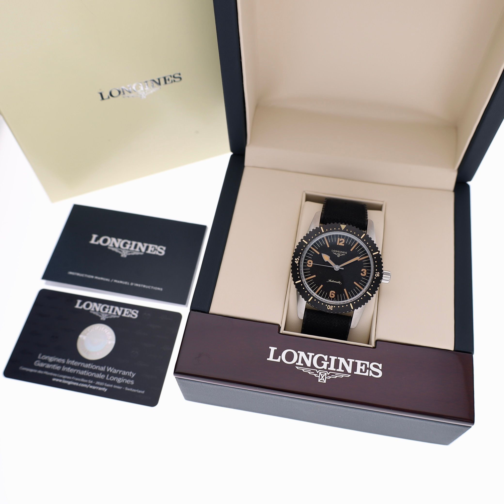 Longines Skin Diver L2.822.4.56.9