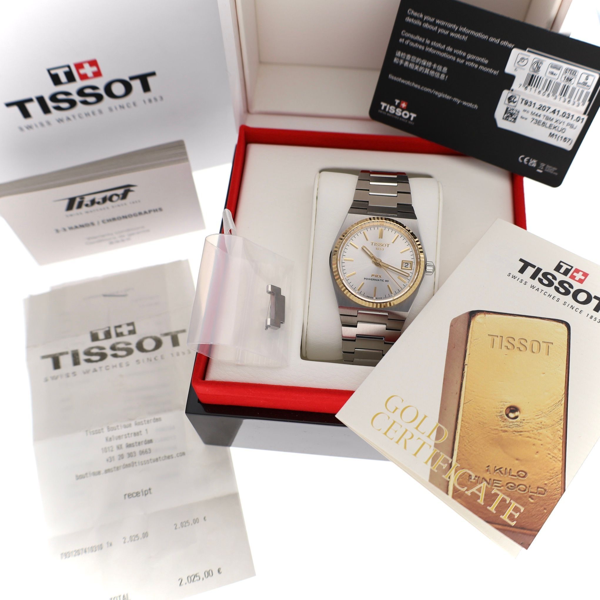 Tissot PRX T931.207.41.031.0