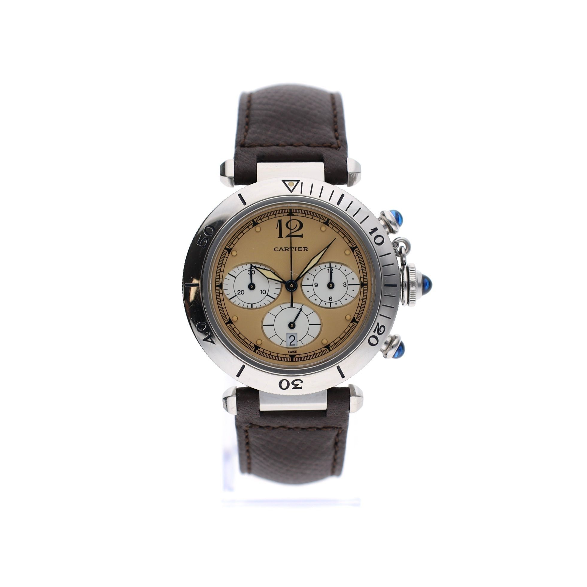 Cartier Pasha 1050 / W31004H3