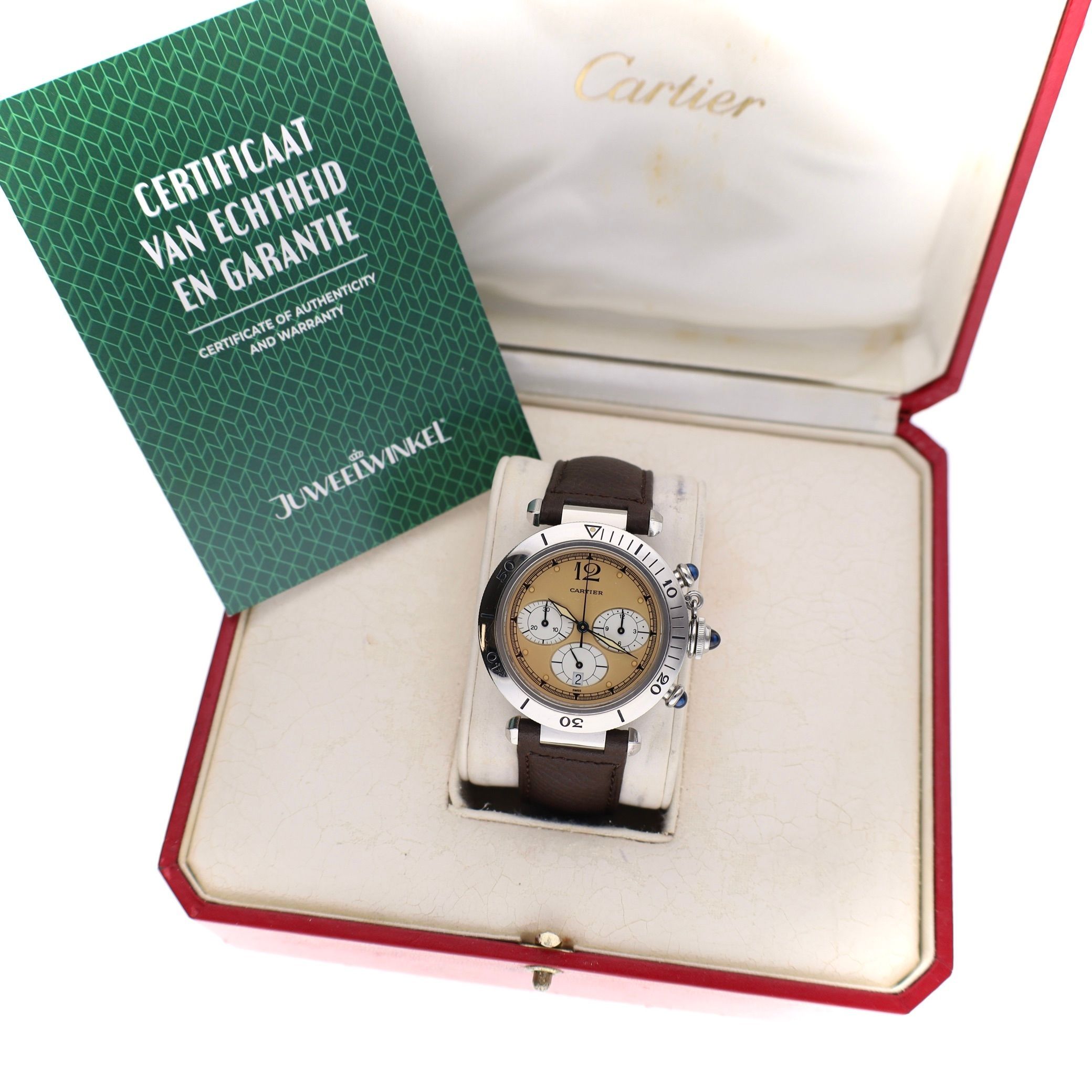 Cartier Pasha 1050 / W31004H3