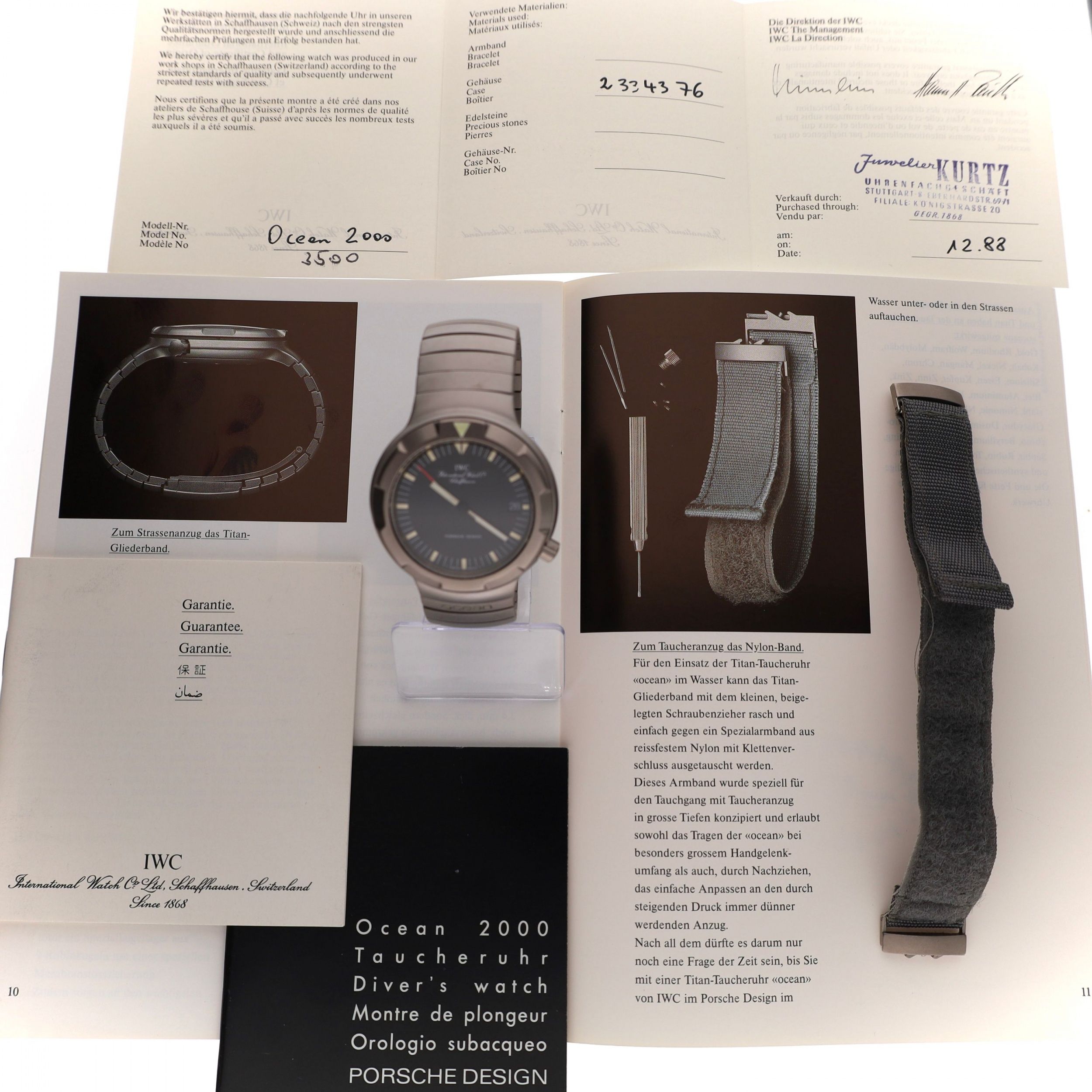 IWC Porsche Design IW3500