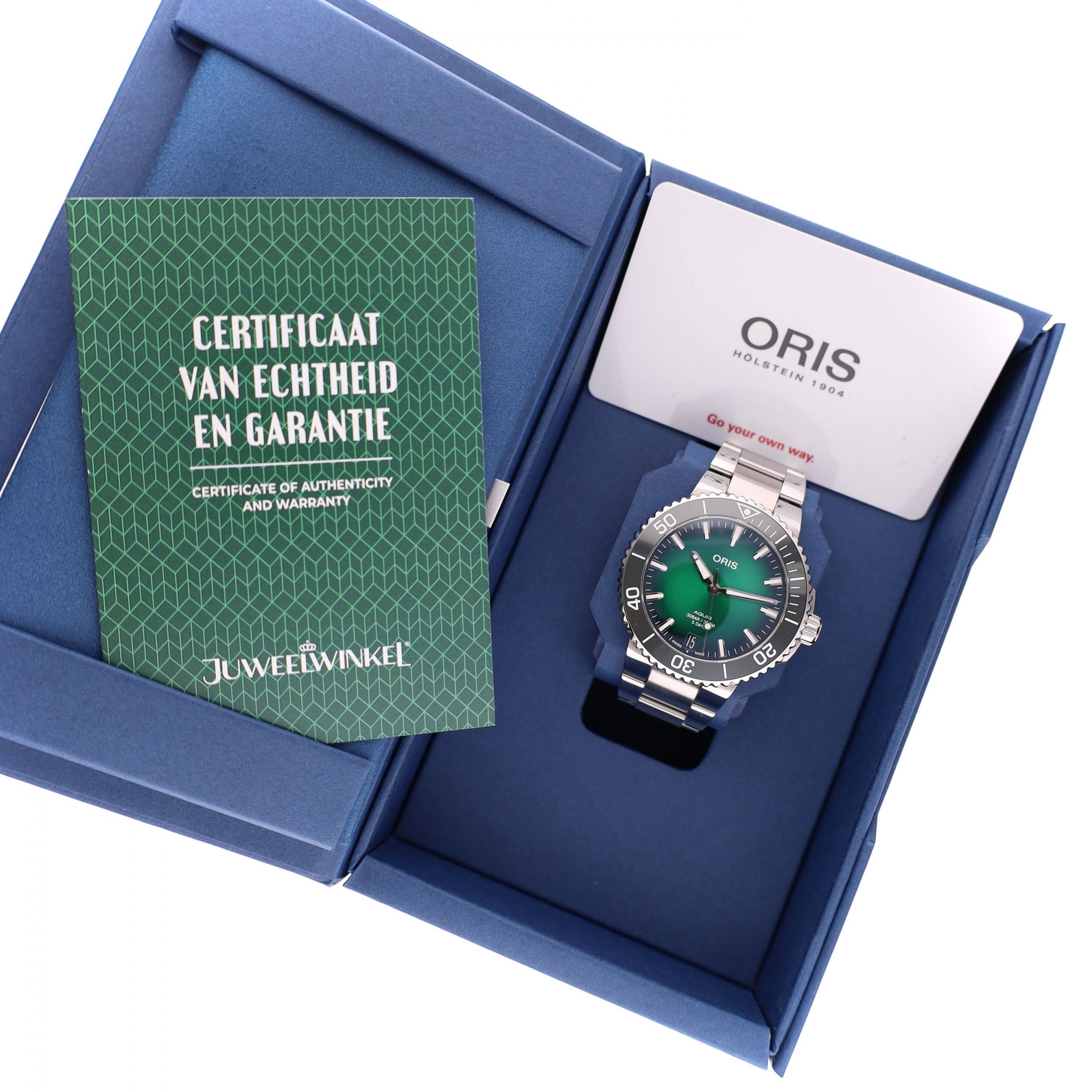 Oris Aquis Date 01 400 7769 4157-07 8 22 09PEB