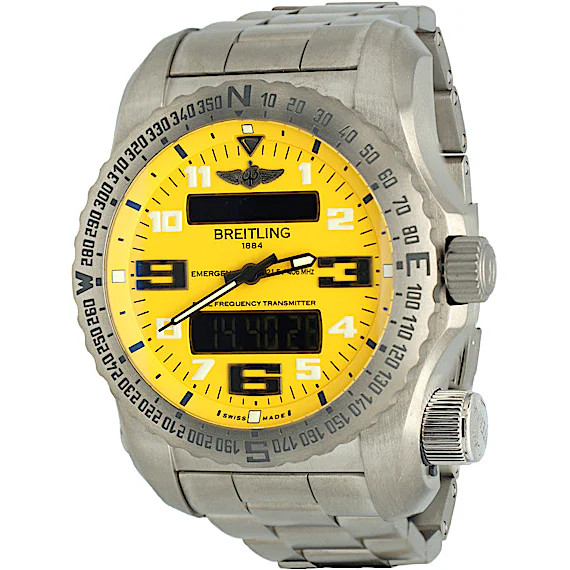Breitling Emergency Cobra Yellow Dial 51mm E76325 Breitling Emergency Cobra Yellow Dial 51mm E76325