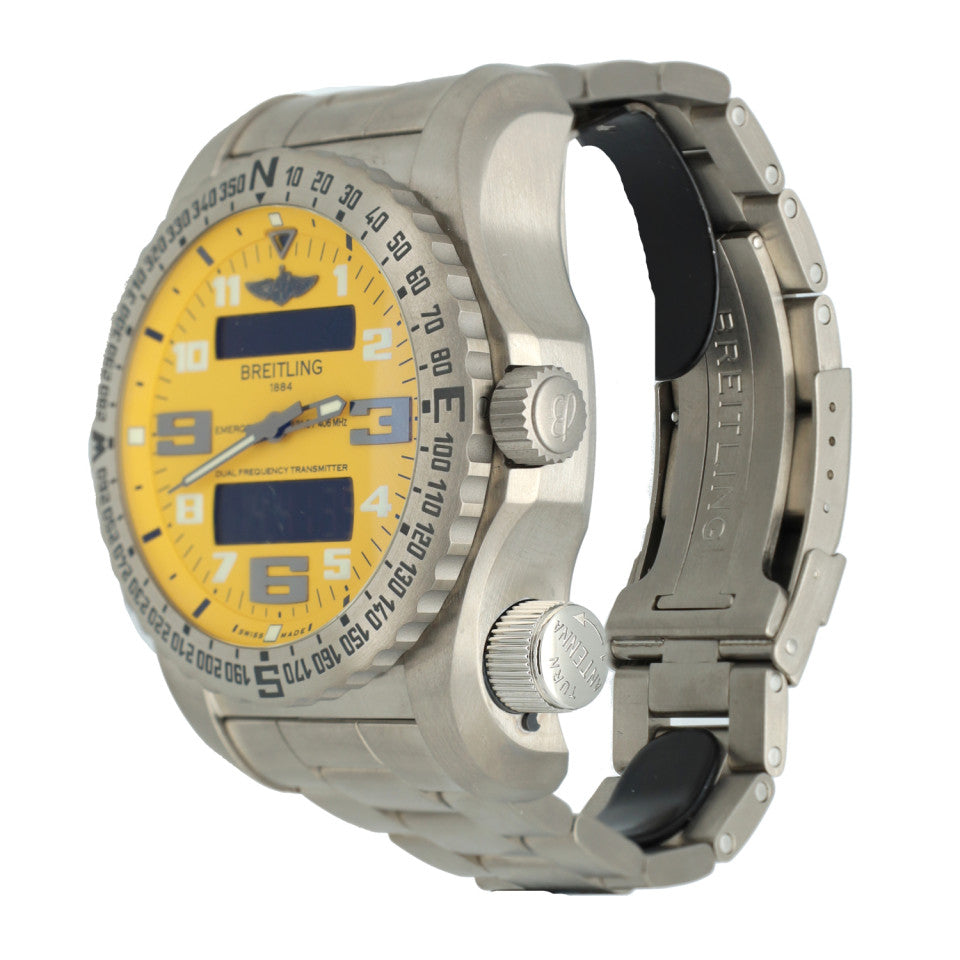 Breitling Emergency Cobra Yellow Dial 51mm E76325