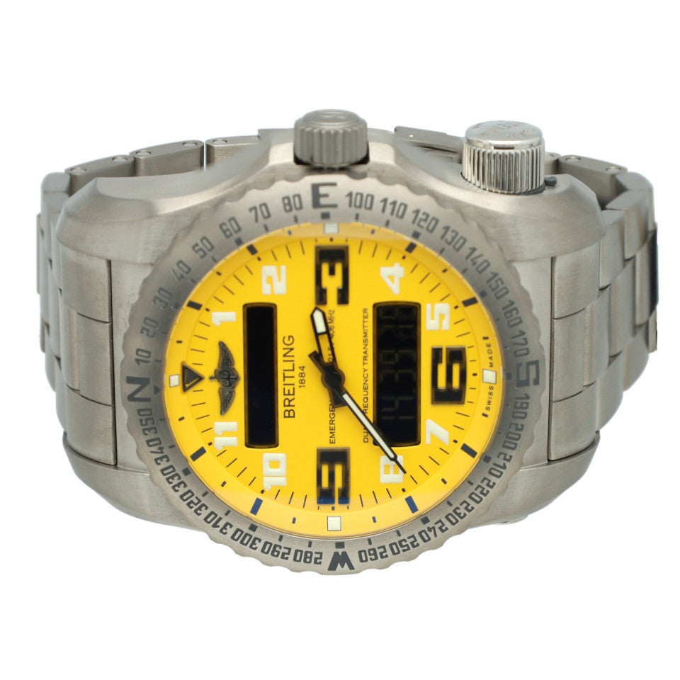 Breitling Emergency Cobra Yellow Dial 51mm E76325