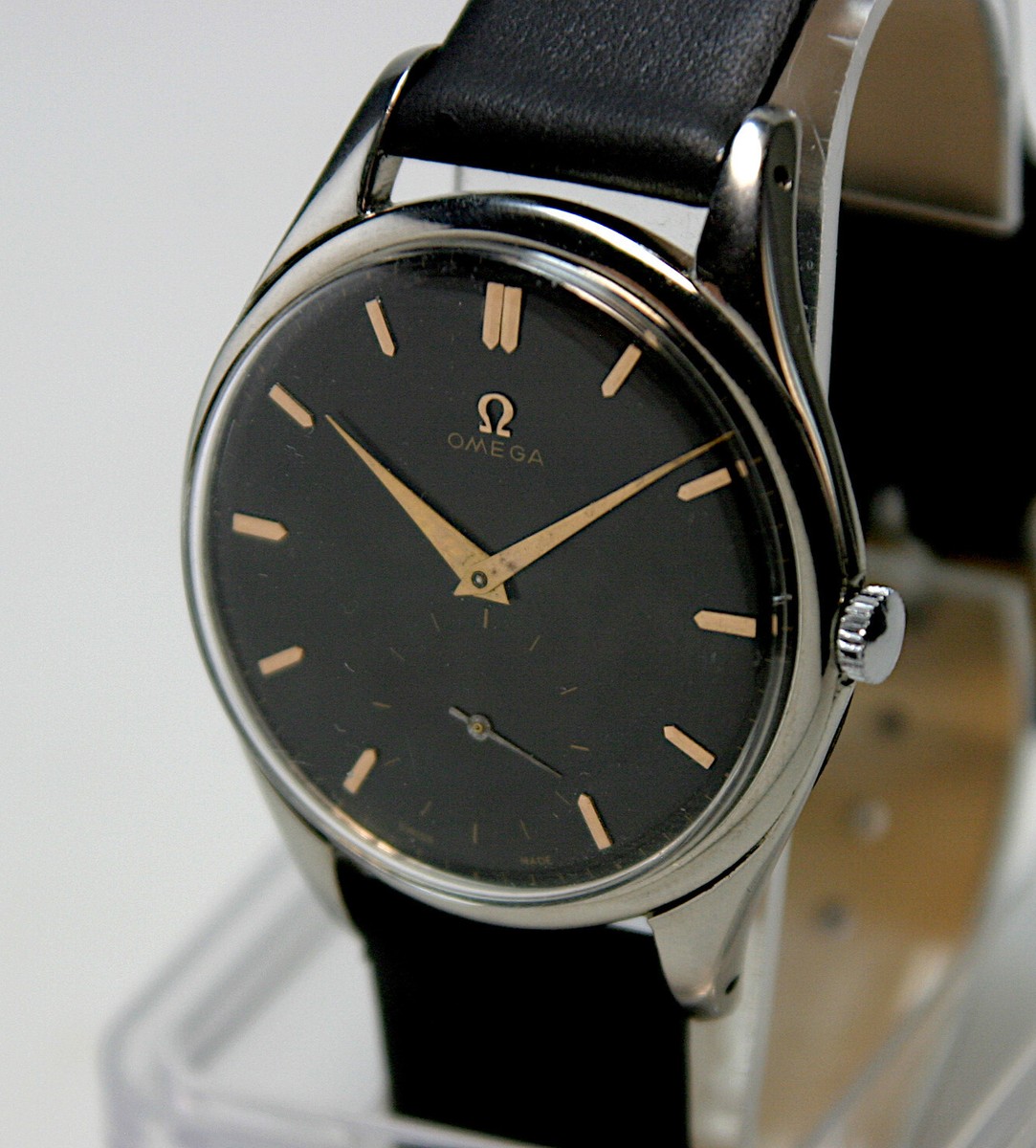 Omega Kaliber 266 (rotvergoldete) Herrenuhr von ca. 2505-5