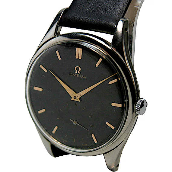 Omega Kaliber 266 (rotvergoldete) Herrenuhr von ca. 2505-5 Omega Kaliber 266 (rotvergoldete) Herrenuhr von ca. 2505-5