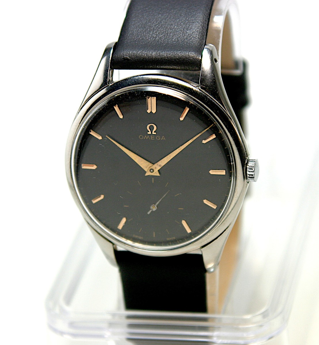 Omega Kaliber 266 (rotvergoldete) Herrenuhr von ca. 2505-5