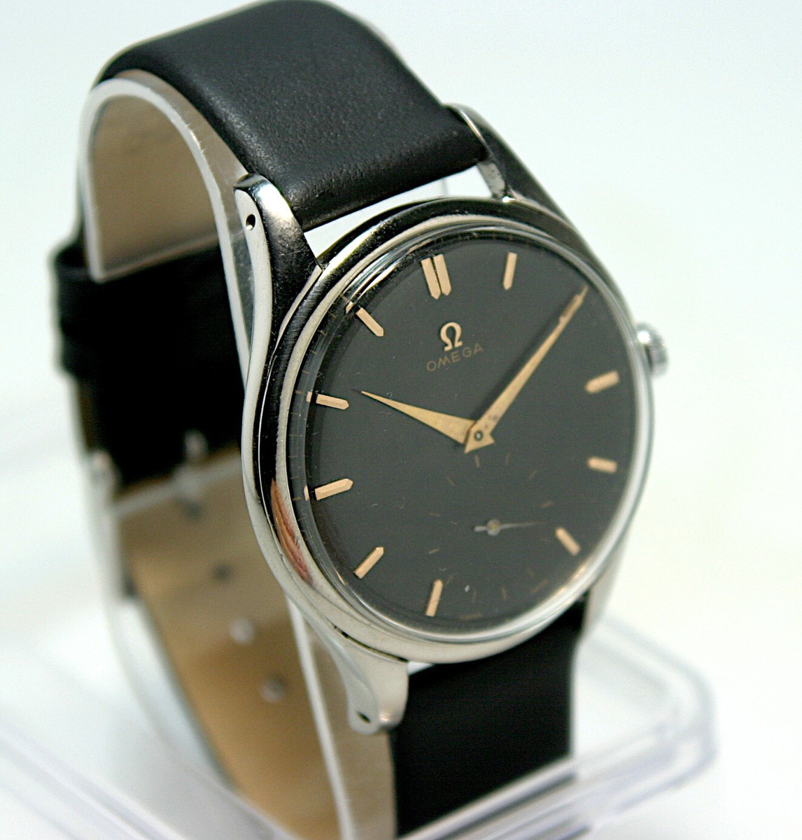 Omega Kaliber 266 (rotvergoldete) Herrenuhr von ca. 2505-5