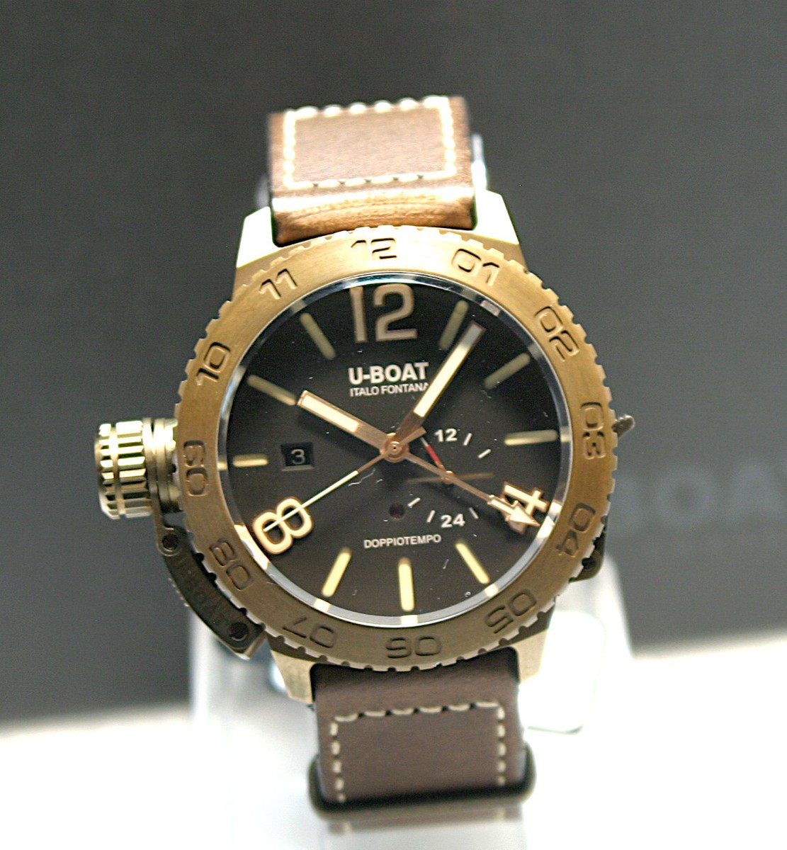 U-Boat Doppiotempo Bronze GMT 9008