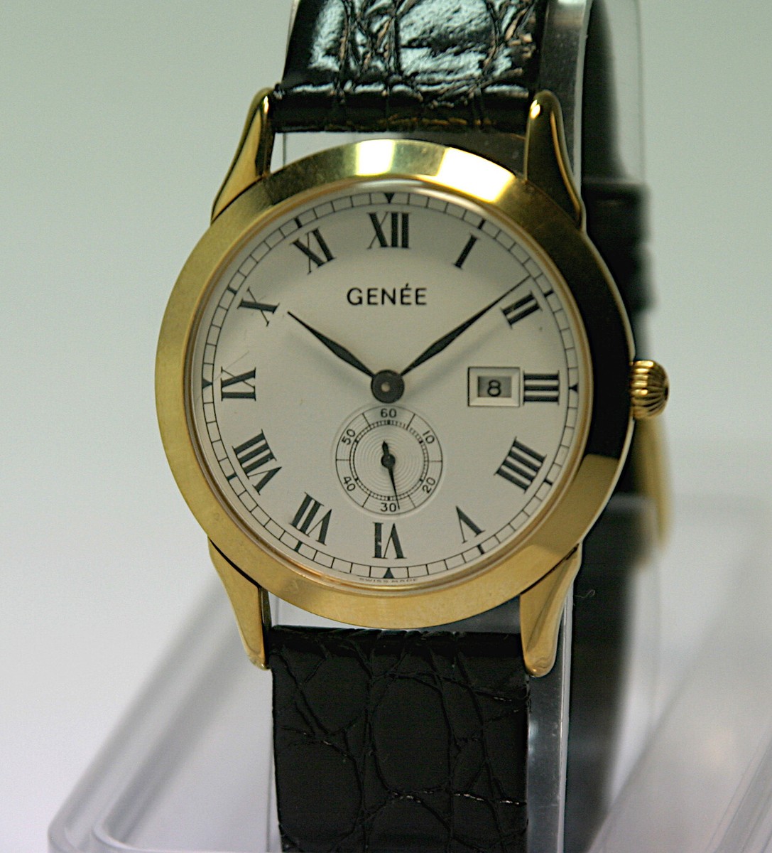 GENEE Handaufzug mit dem seltenen Werk FHF .11 Swis 1380
