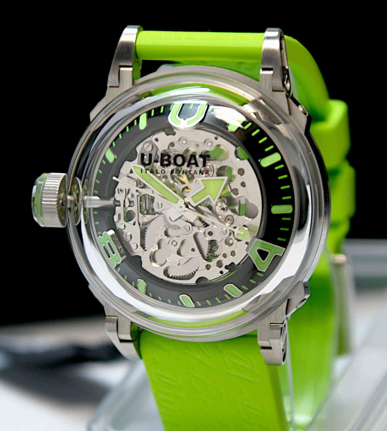 U-Boat U-65 Automatic 44mm Ss grün 3344