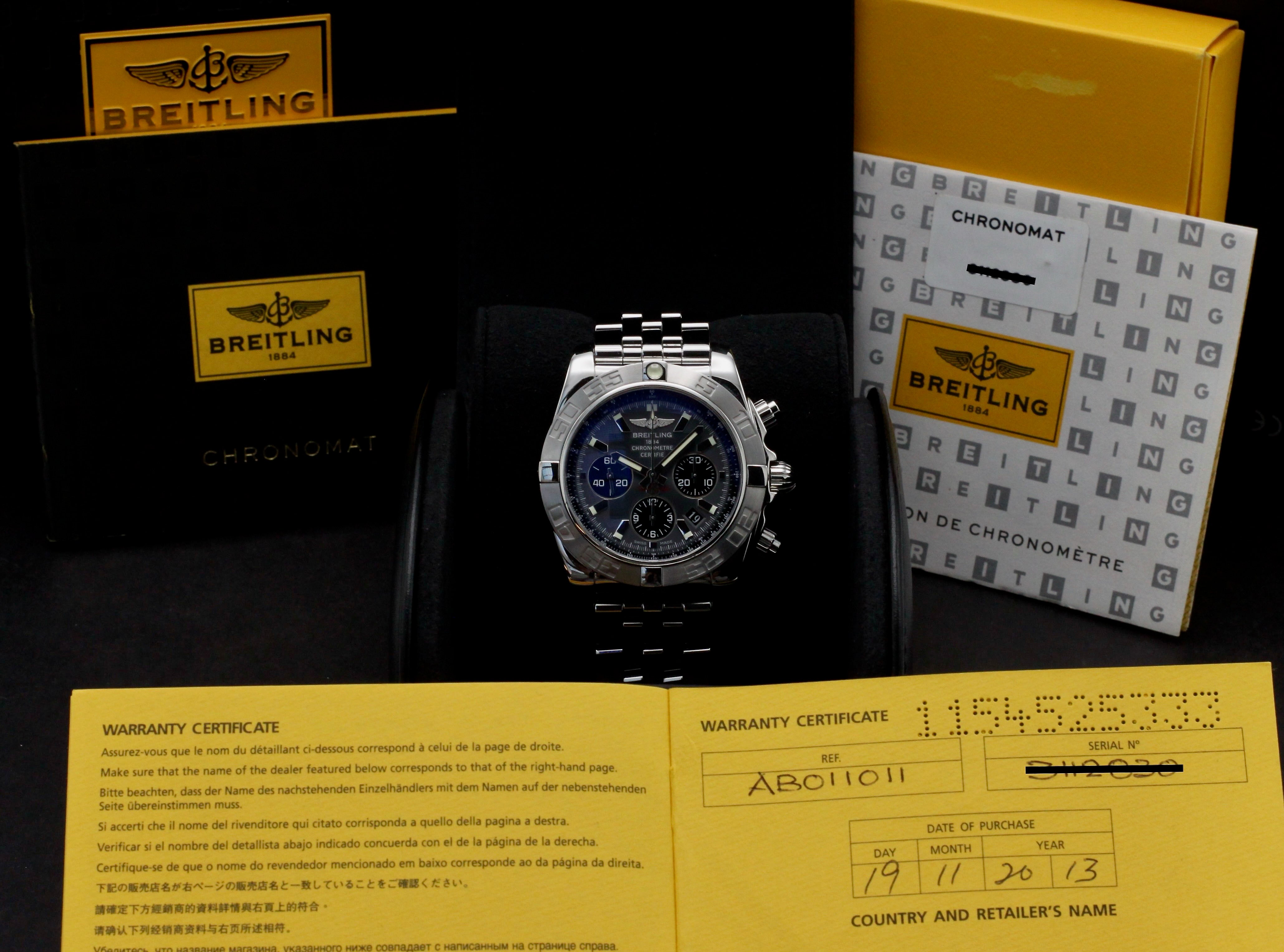 Breitling Chronomat AB0110