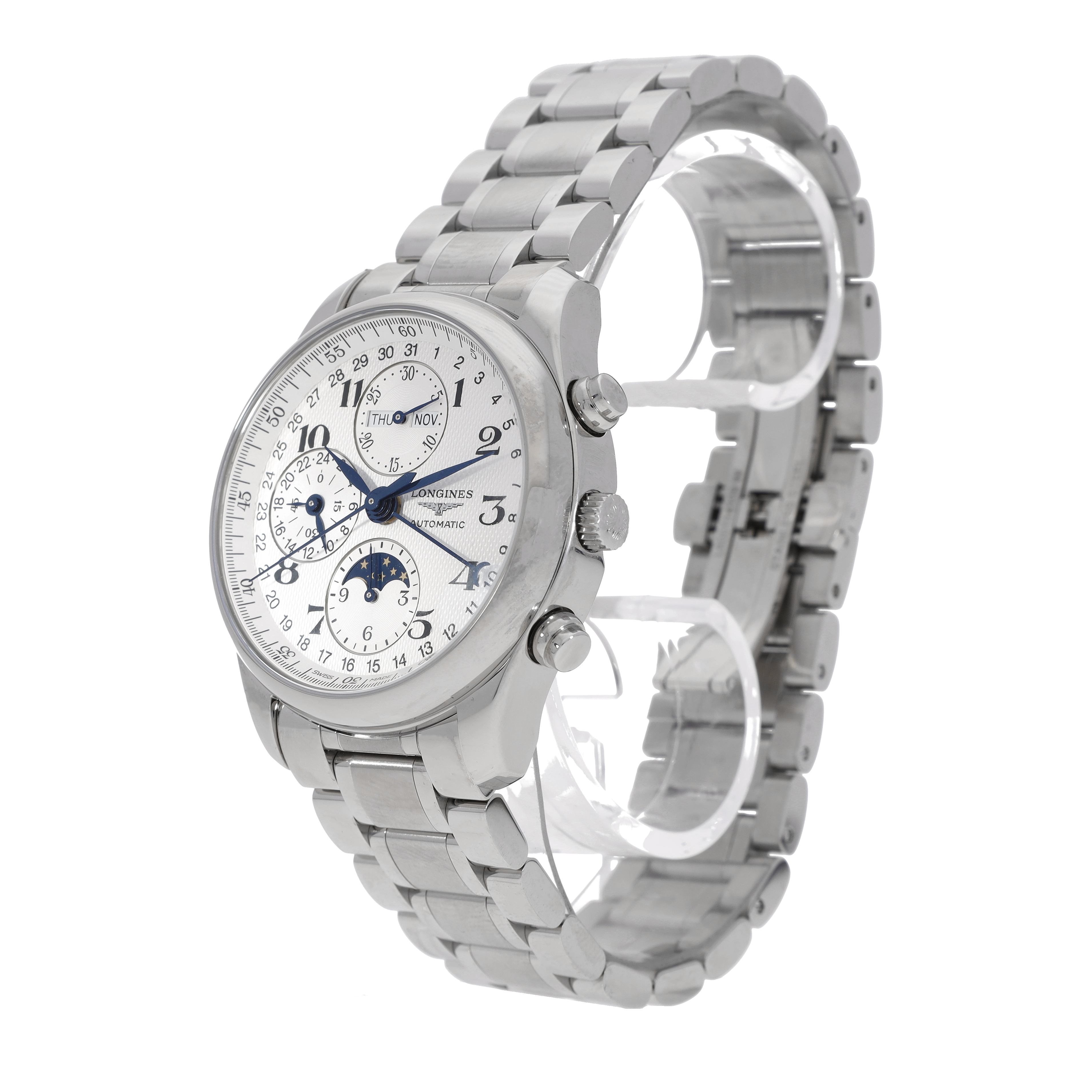 Longines Master L2.673.4.78.6 in Stainless Steel | CHRONEXT