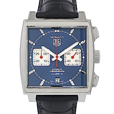 Tag Heuer Monaco Calibre 12 Automatic Chronograph - CAW2111.FC6183