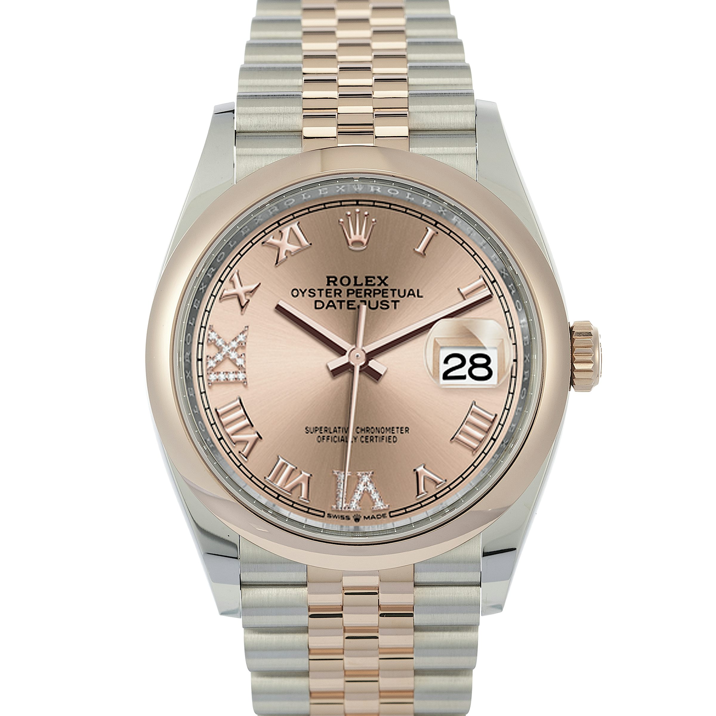 Rolex Datejust 126201 in Edelstahl / Roségold | CHRONEXT