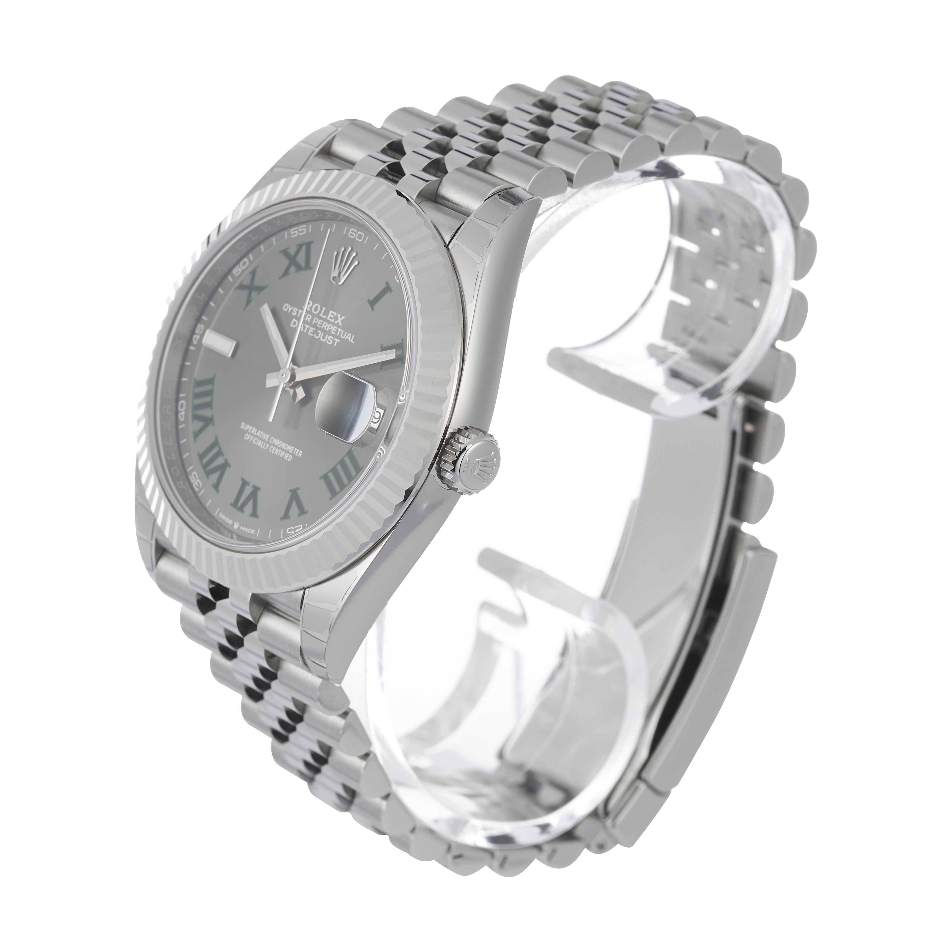 Rolex Datejust 126334 in Stainless Steel White Gold | CHRONEXT