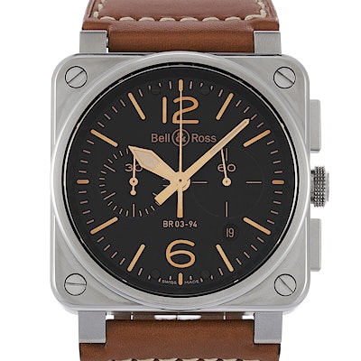 Bell & Ross BR 03 Heritage - BR0394-ST-G-HE/SCA