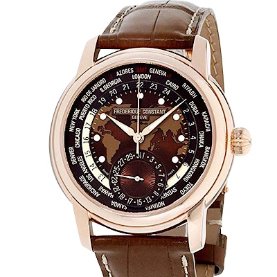 Frederique Constant Classics Manufacture Worldtimer - FC-718BRWM4H4