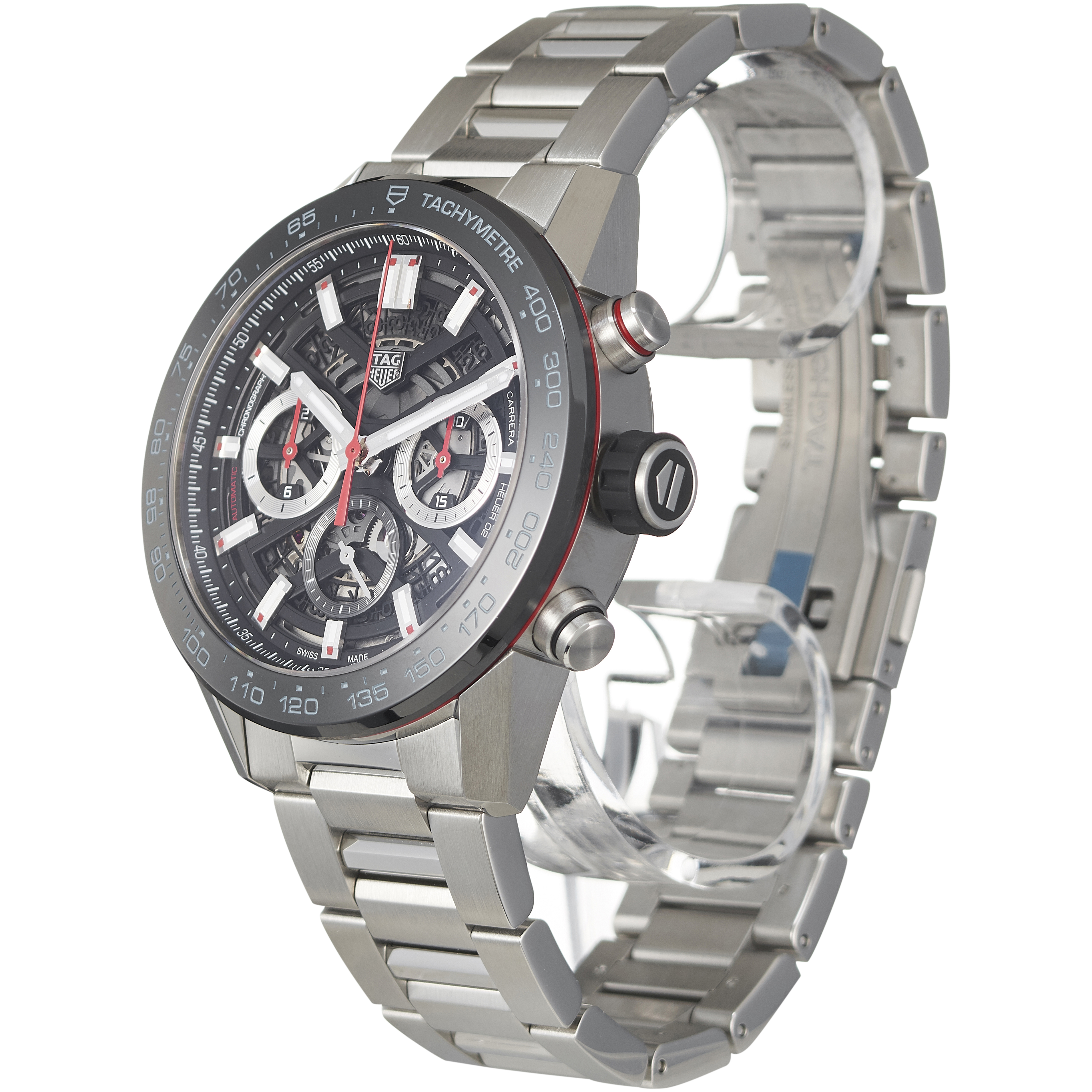 TAG Heuer Carrera CBG2A10.BA0654 in Stainless Steel CHRONEXT