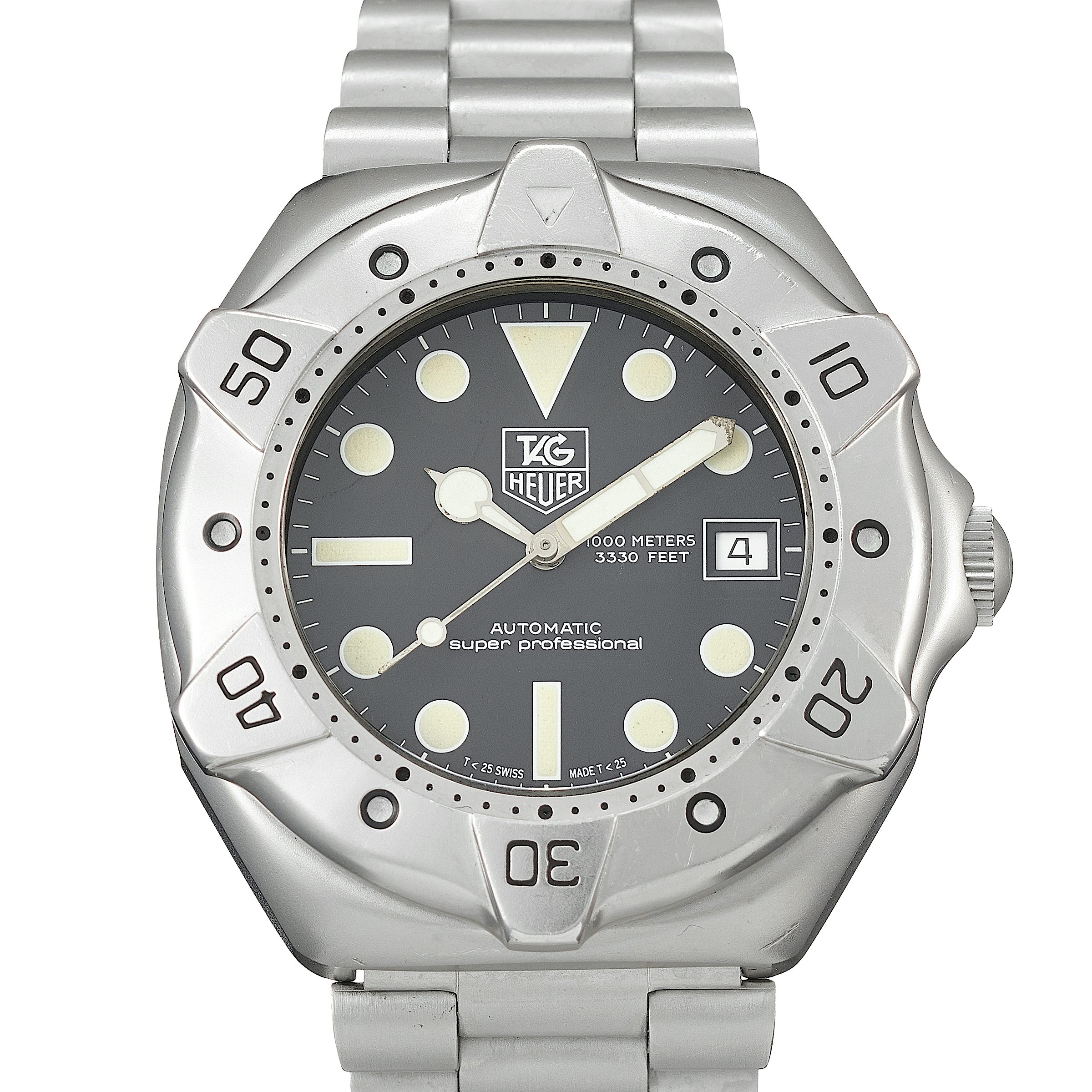 Tag Heuer Super Professional WS2110.BA0349 in Stainless Steel | CHRONEXT