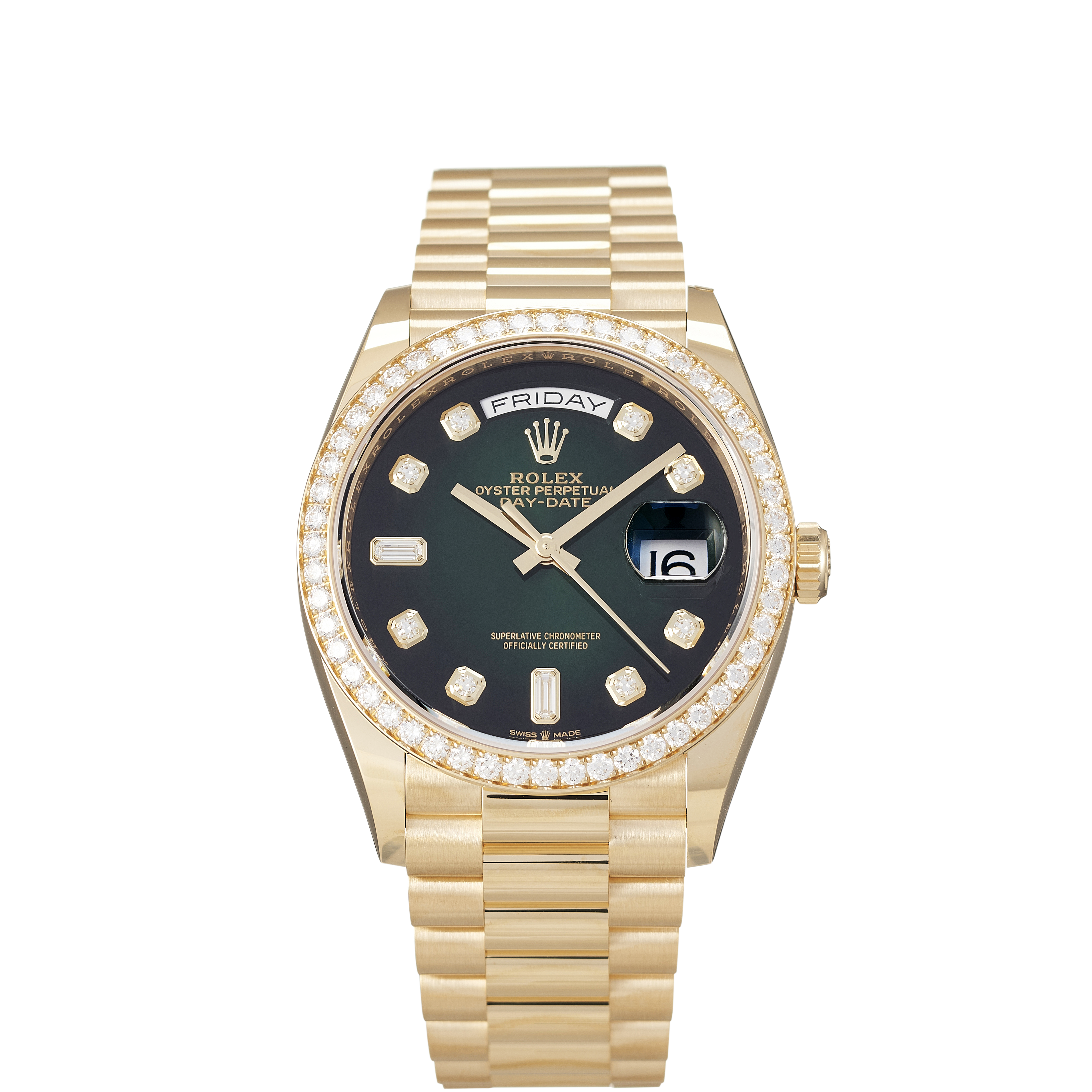 Rolex Day-Date 128348RBR in Oro giallo | CHRONEXT