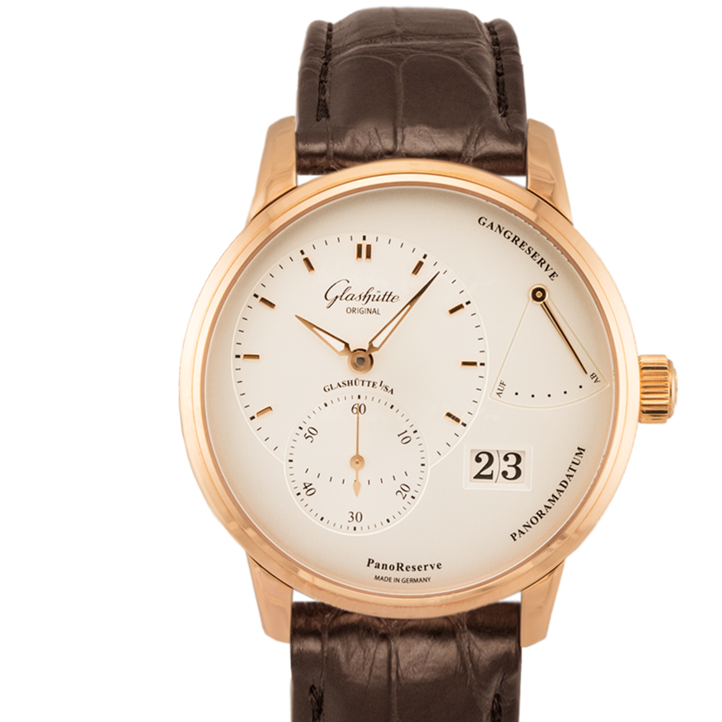 Glashutte Original Panoreserve 1 65 01 25 15 05 In Red Gold Chronext