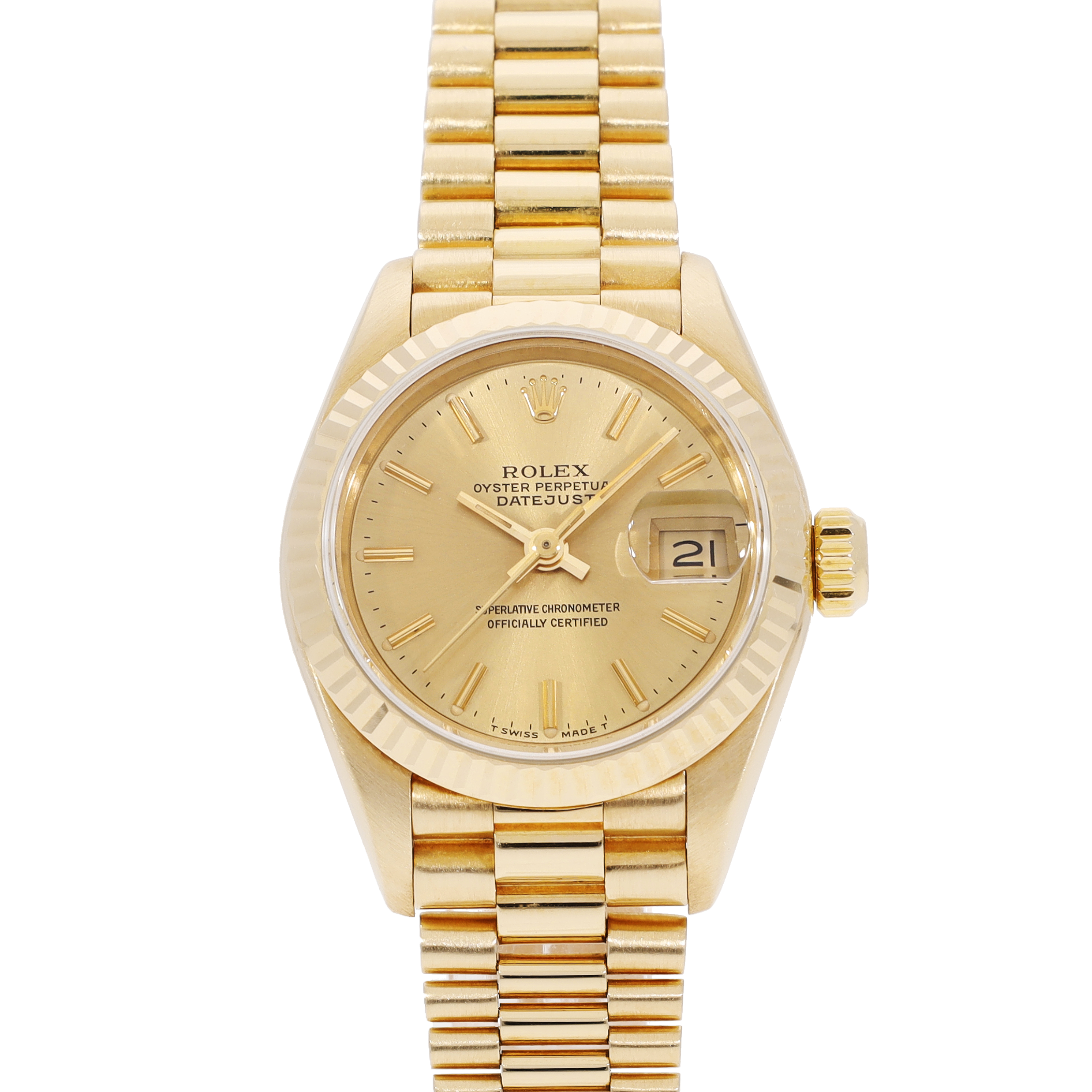 Rolex Lady-Datejust 69178 in Yellow Gold | CHRONEXT