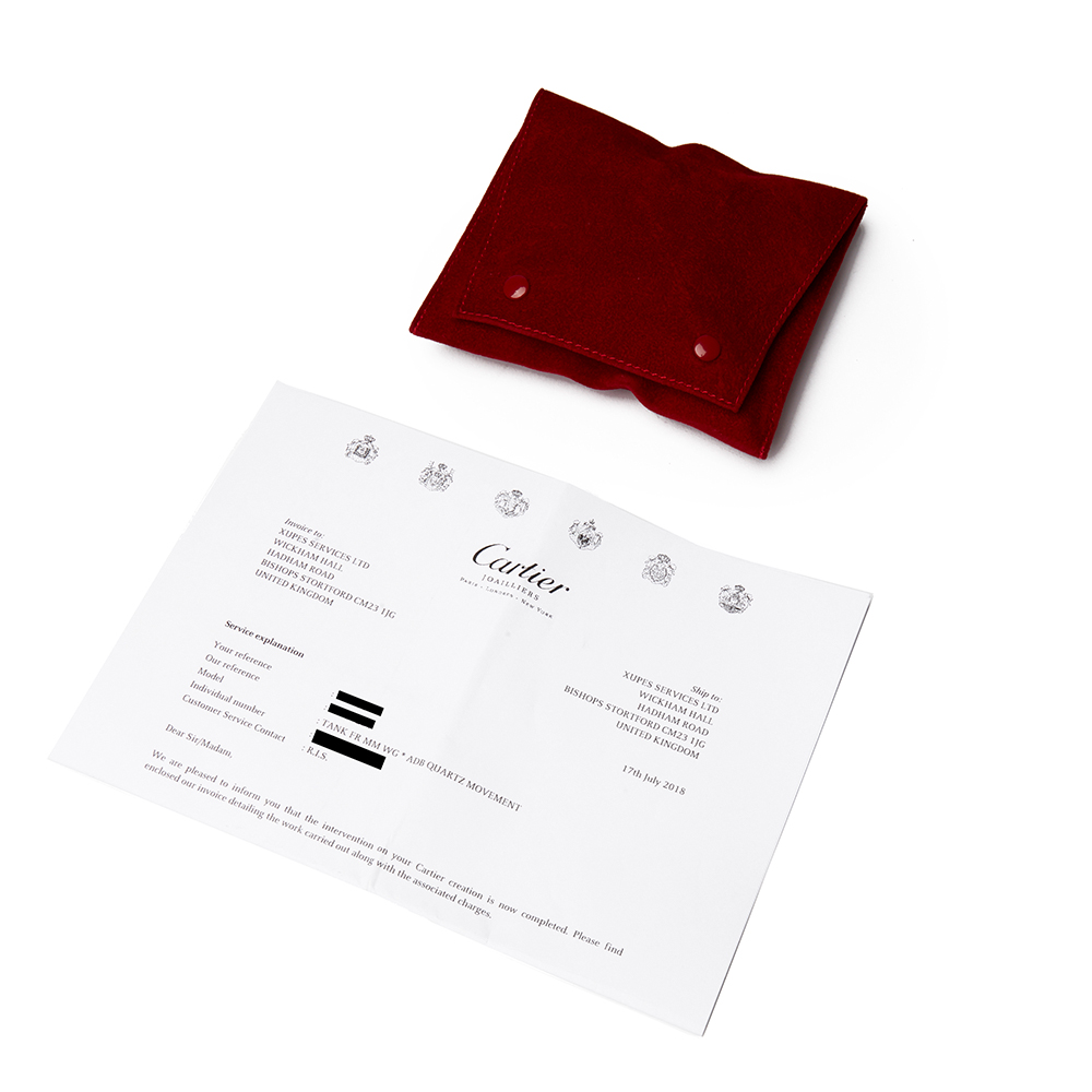 Cartier Tank WE1009S3