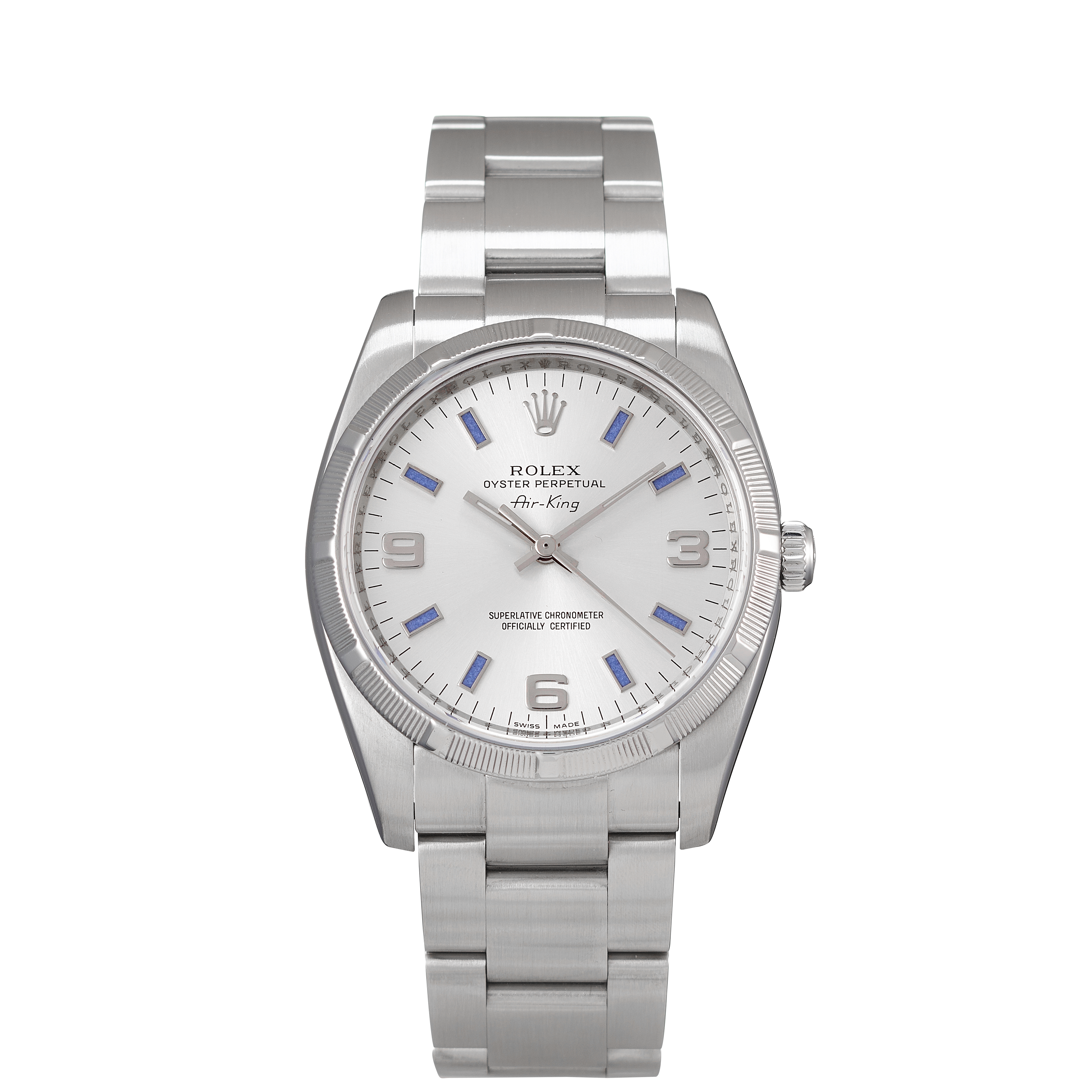 Rolex Air-King 114210 in Stainless Steel | CHRONEXT