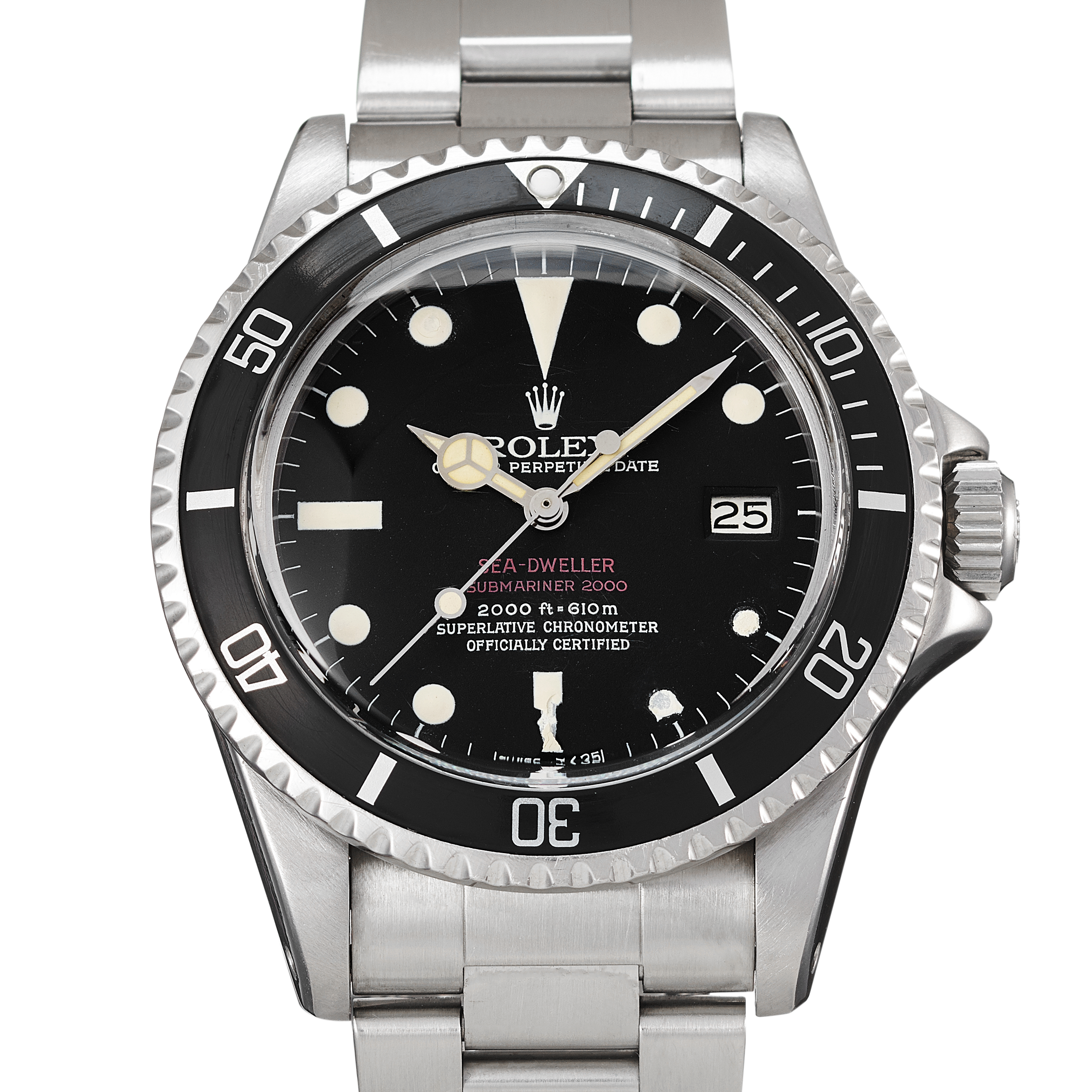 Rolex Sea-Dweller 1665 in Stainless 