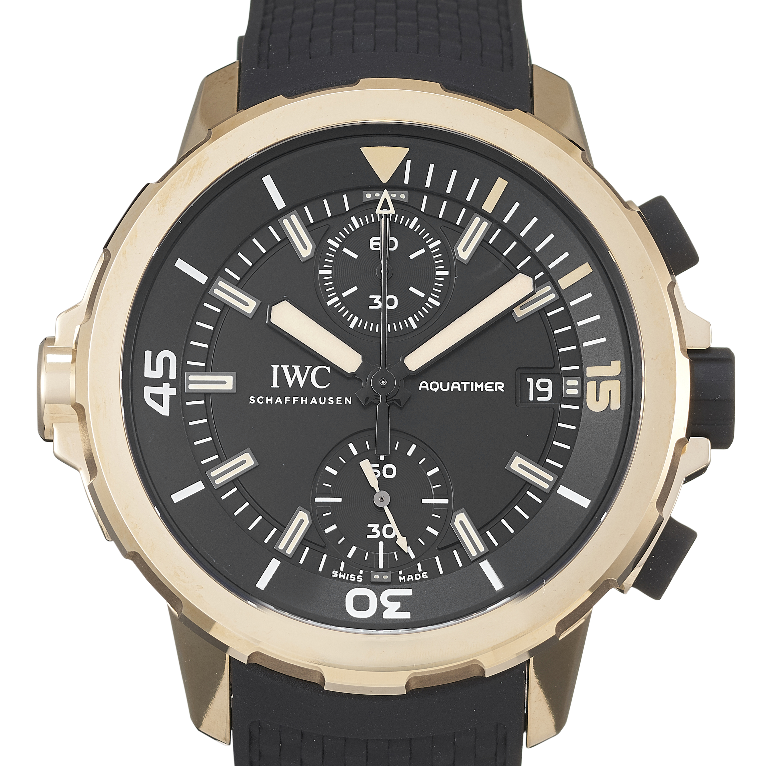 iwc aquatimer charles darwin bronze