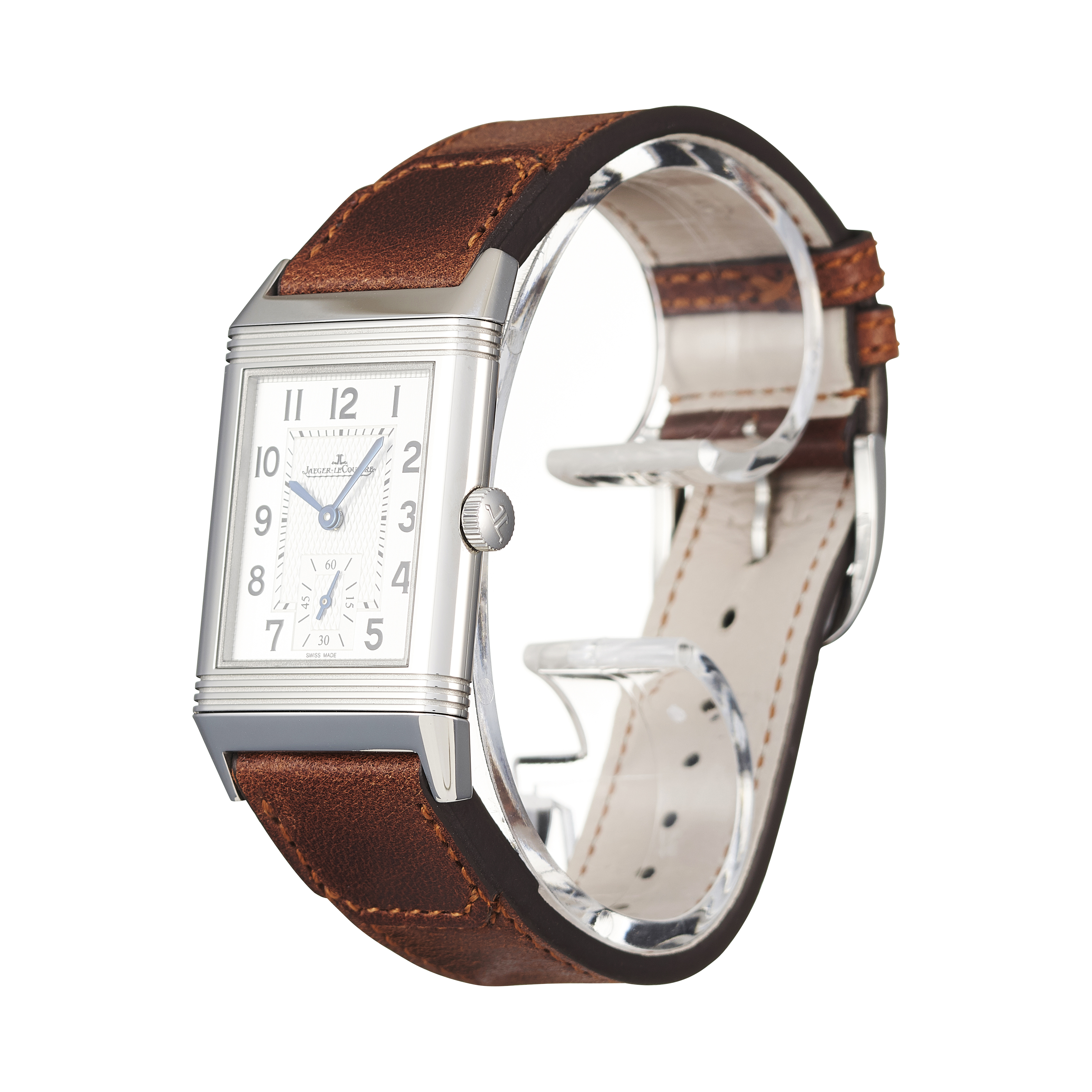 Jaeger LeCoultre Reverso 2438522 in Edelstahl CHRONEXT