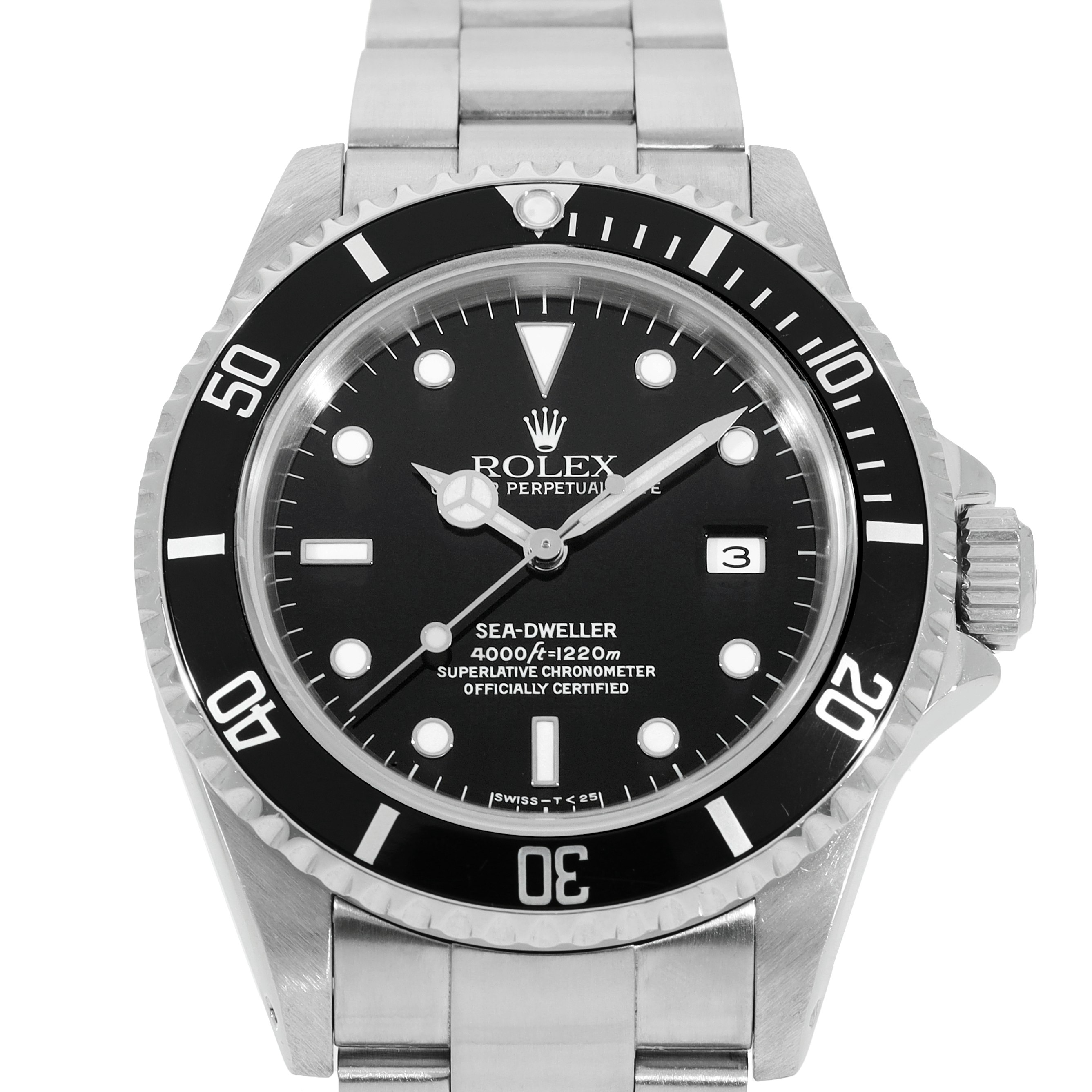 La Cote des Montres Chronext preowned watch Rolex SeaDweller 16600