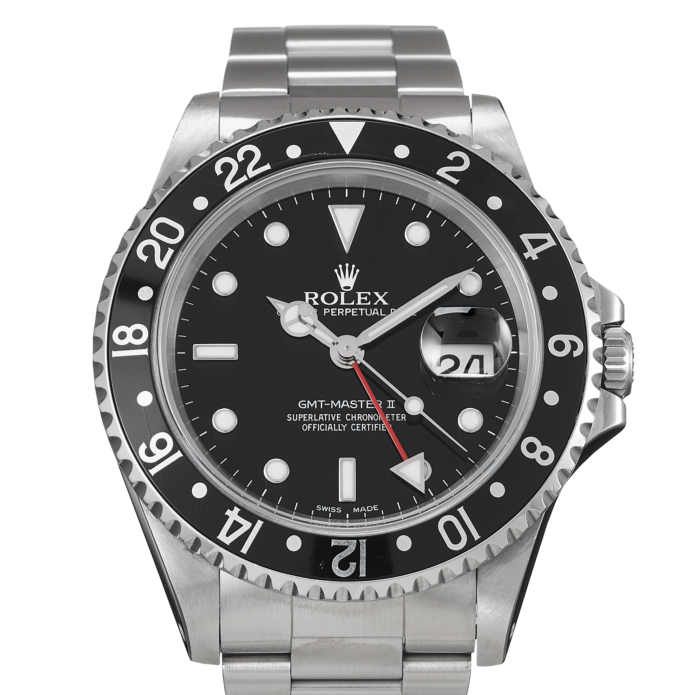 gmt master 2 black bezel