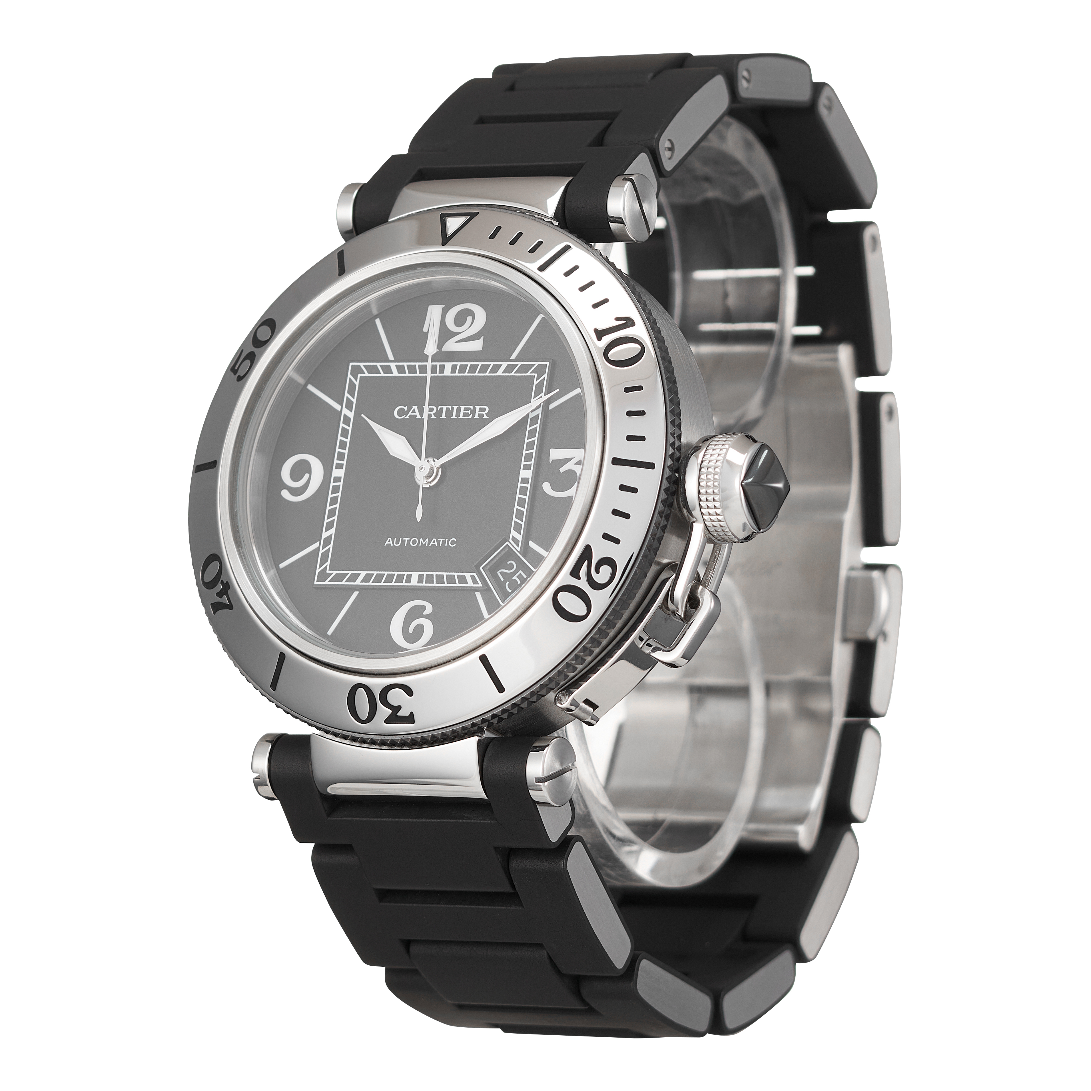 Cartier Pasha W31077U2 in Stainless Steel CHRONEXT