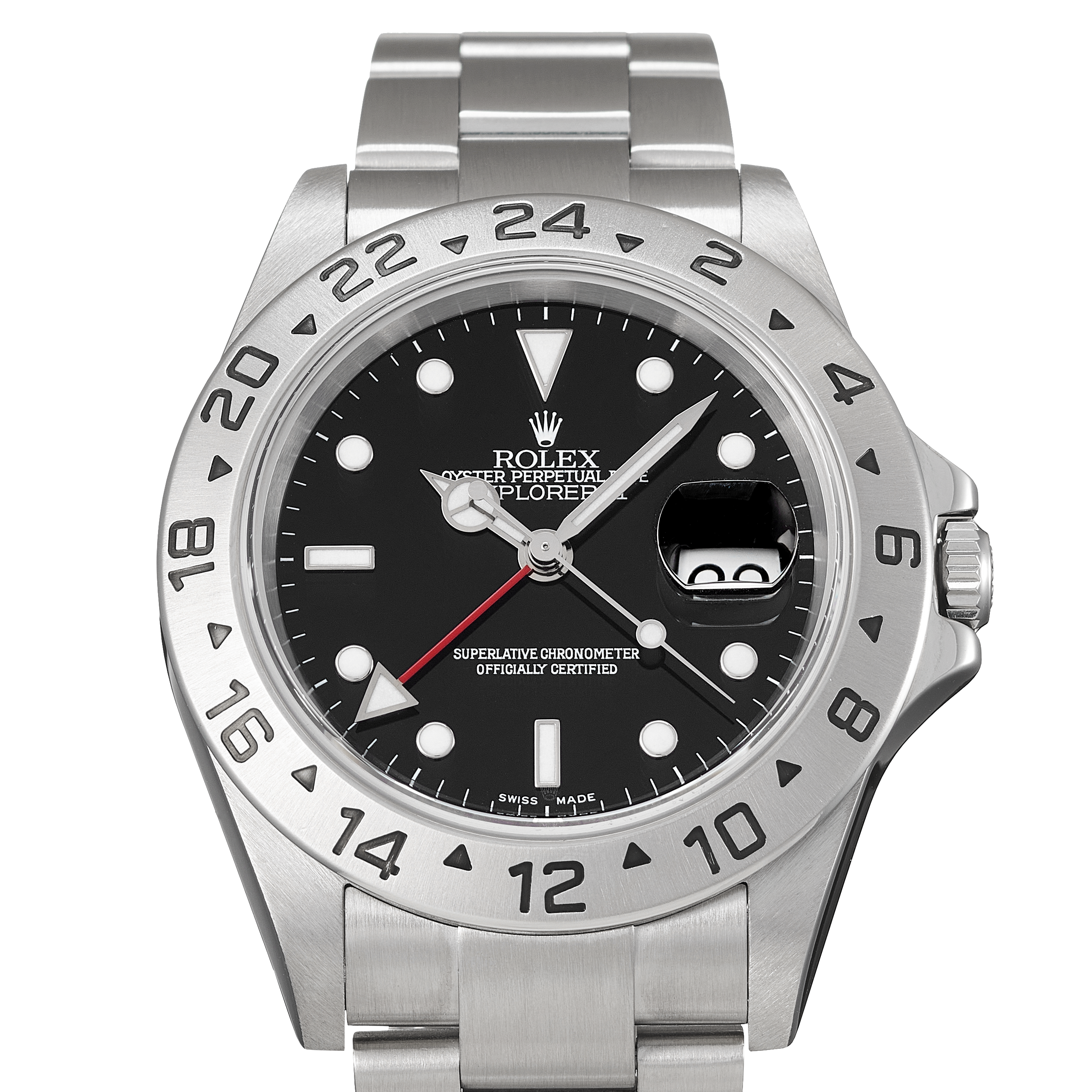 rolex explorer ii second hand