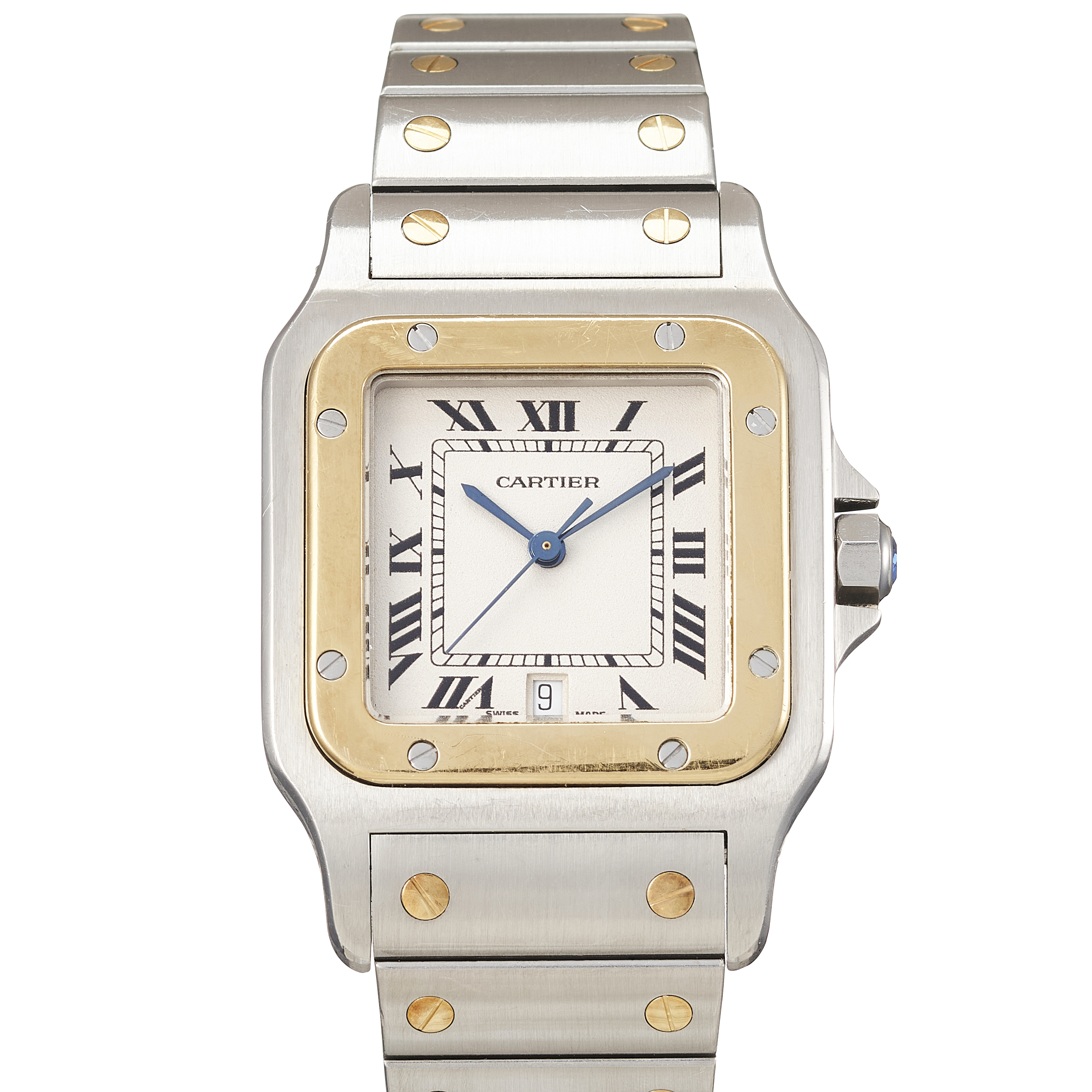 Cartier Santos 187901 in Stainless Steel Yellow Gold | CHRONEXT