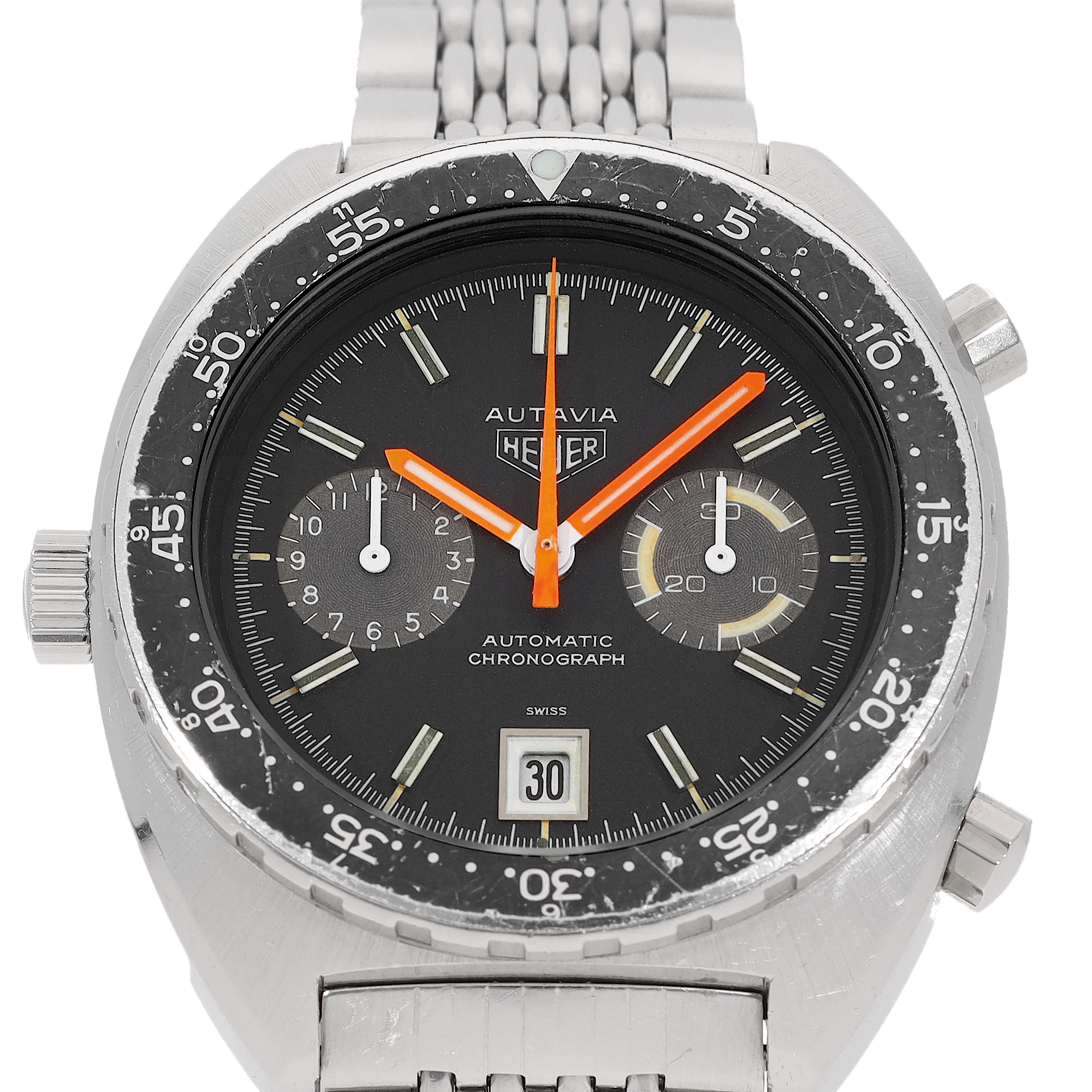 Heuer Autavia 11630 in Stainless Steel | CHRONEXT