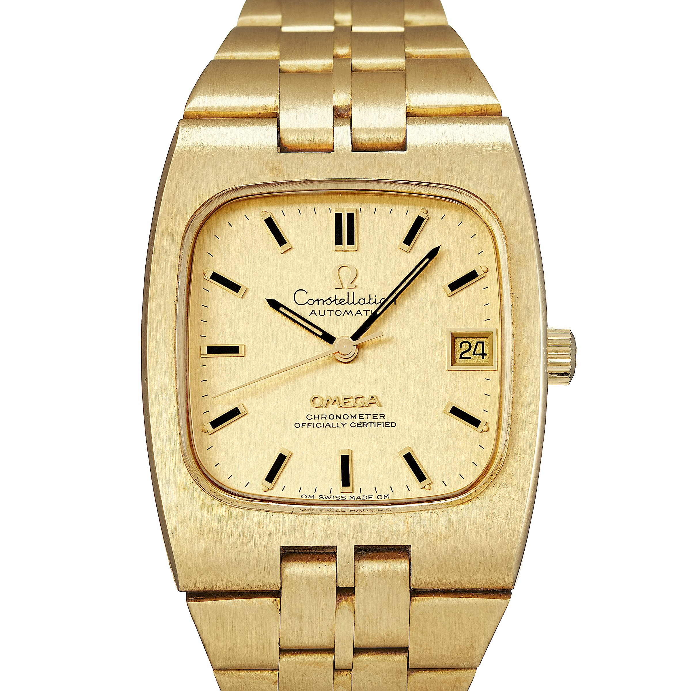 Omega Louis Brandt 18 ct gold automatic Kal. 1119 Ref. 166.0300 | 2111037