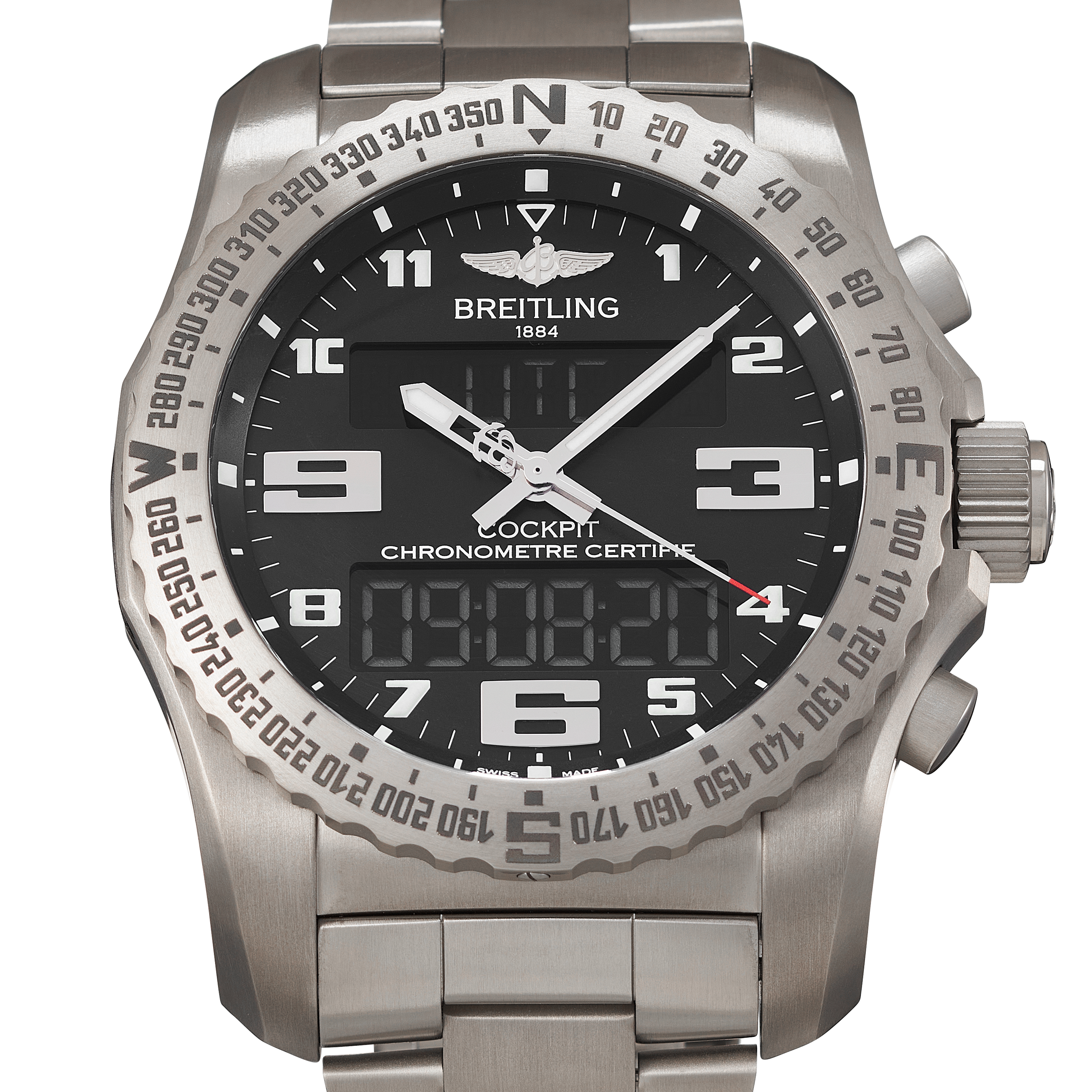 La Cote des Montres : Montre occasion Chronext - Breitling Cockpit B50 -  EB5010221B1E1