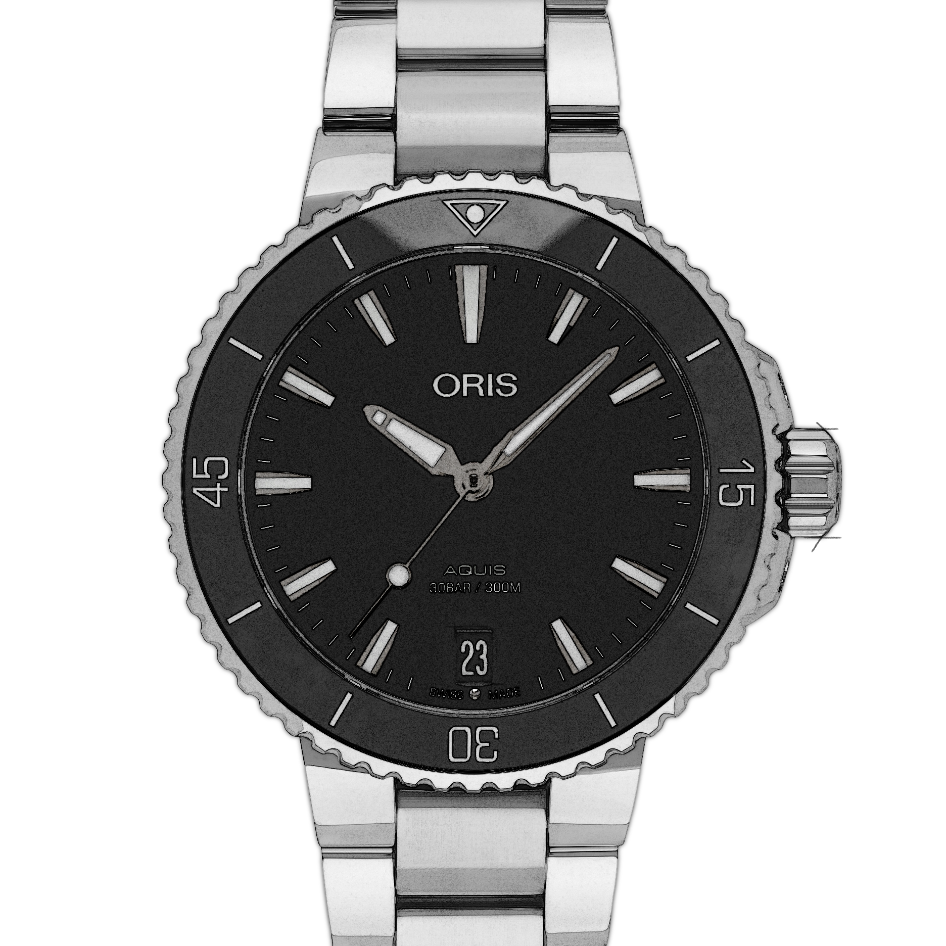 Oris Aquis 01 733 7731 4154-07 8 18 05P