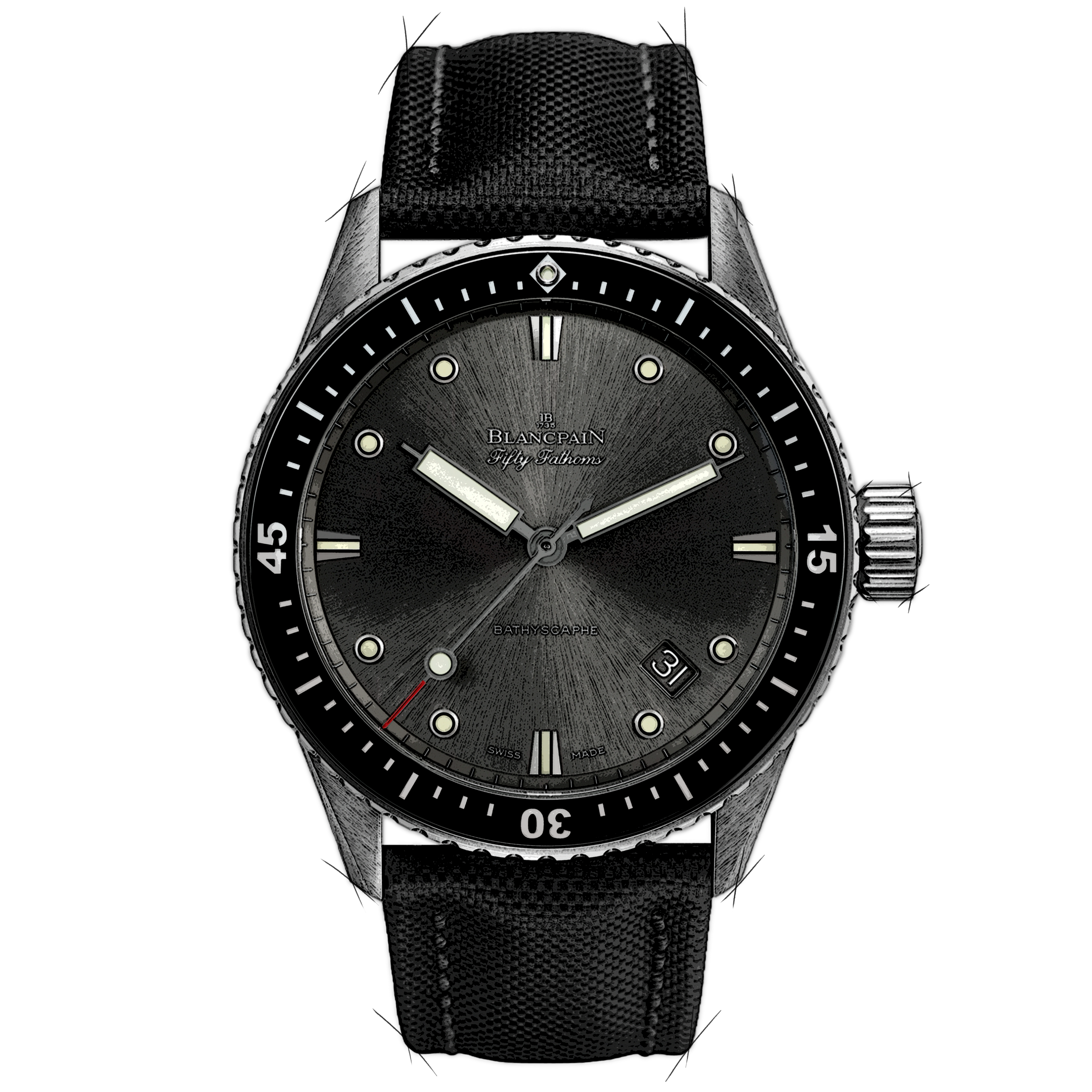 Blancpain Fifty Fathoms 5000-1110-B52A