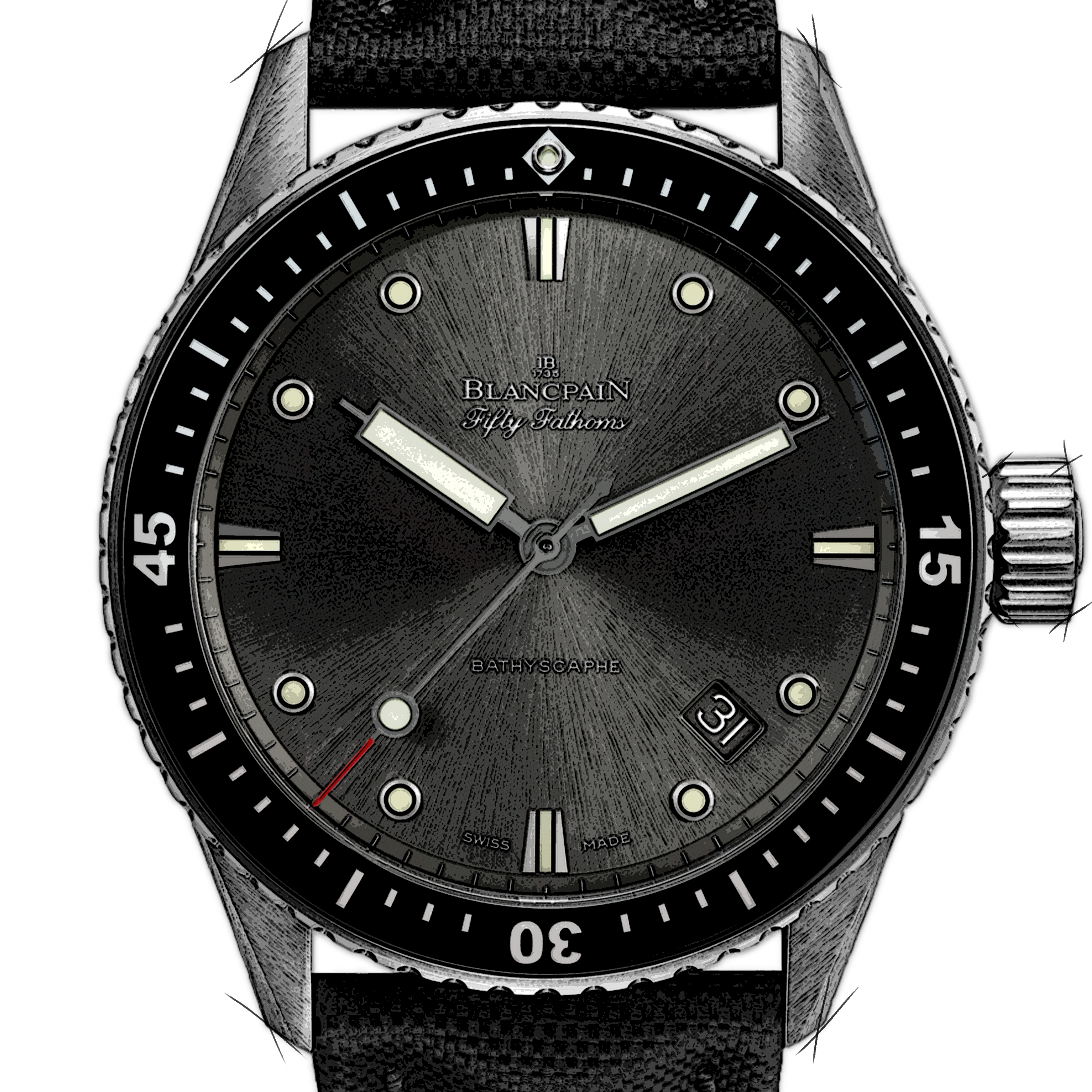 Blancpain Fifty Fathoms 5000-1110-B52A