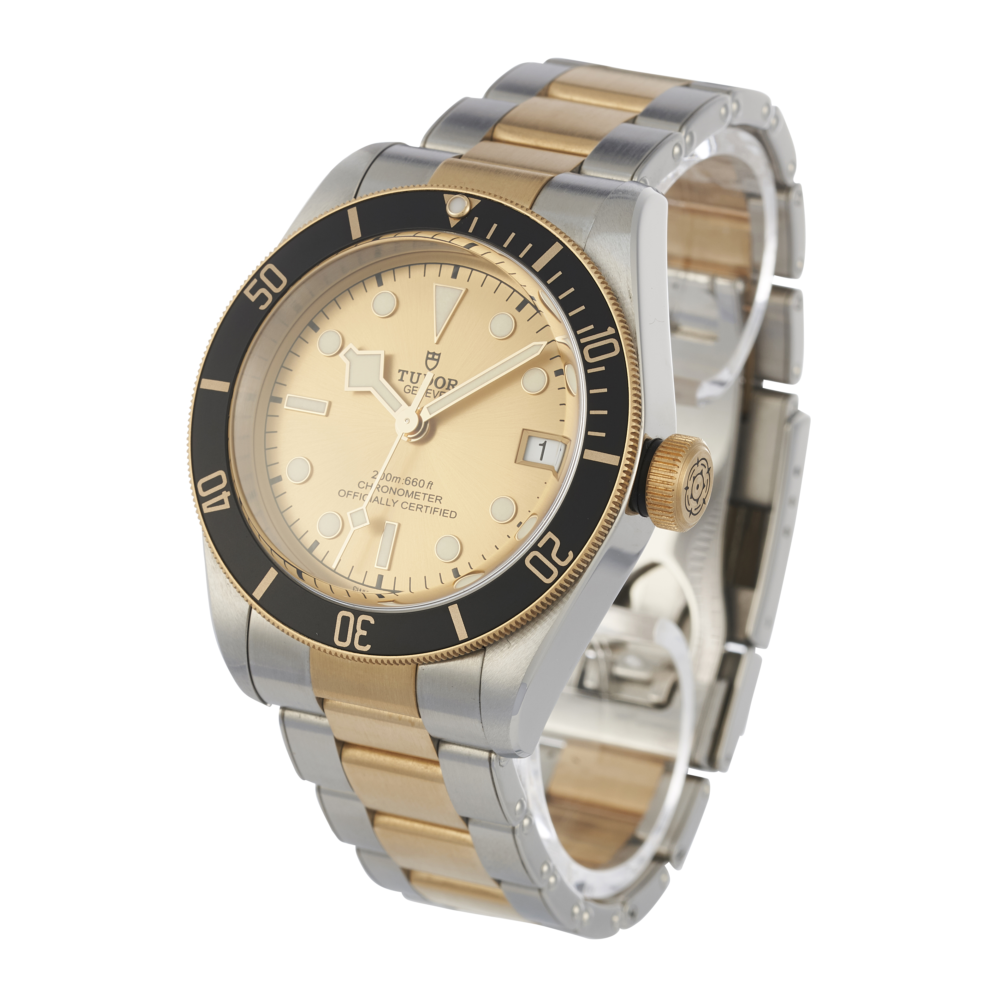Tudor heritage black bay s&g 79733n sales