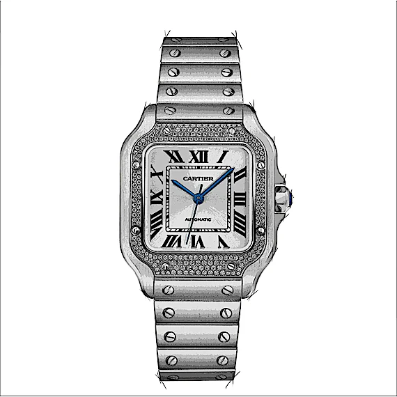 Cartier Santos W4SA0005 Cartier Santos W4SA0005