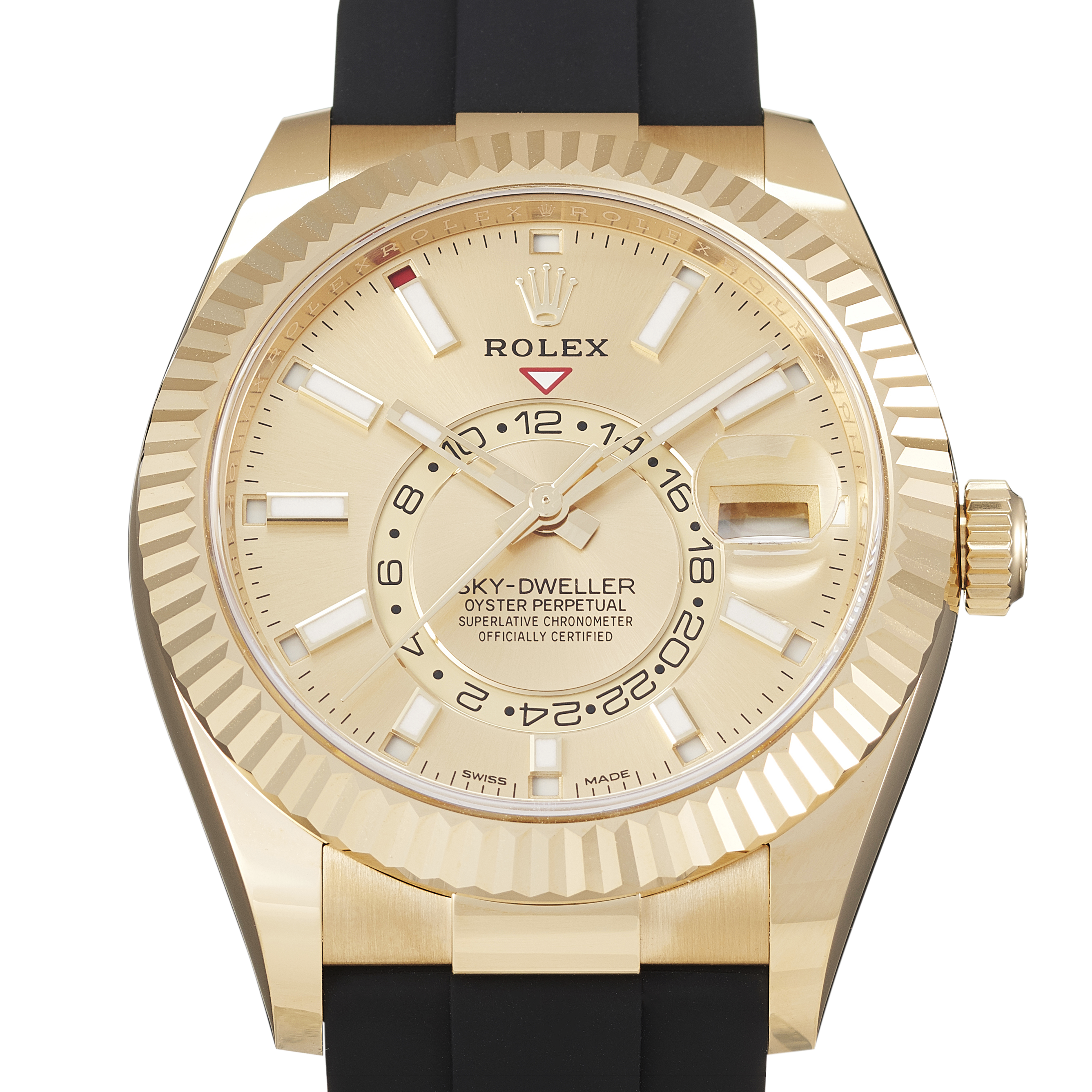 Rolex Sky-Dweller 326238 in Geelgoud | CHRONEXT