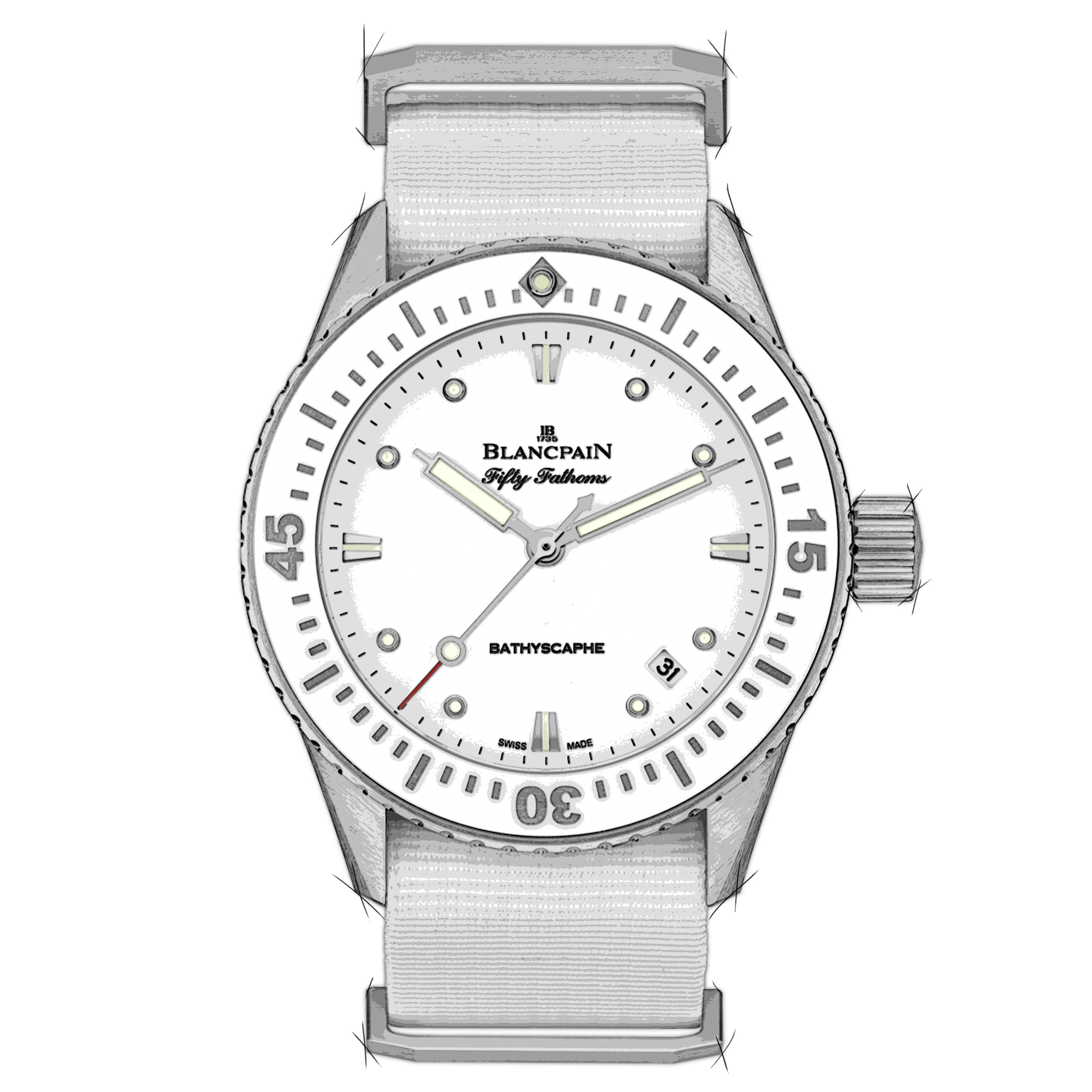 Blancpain Fifty Fathoms 5100-1127-NAWA