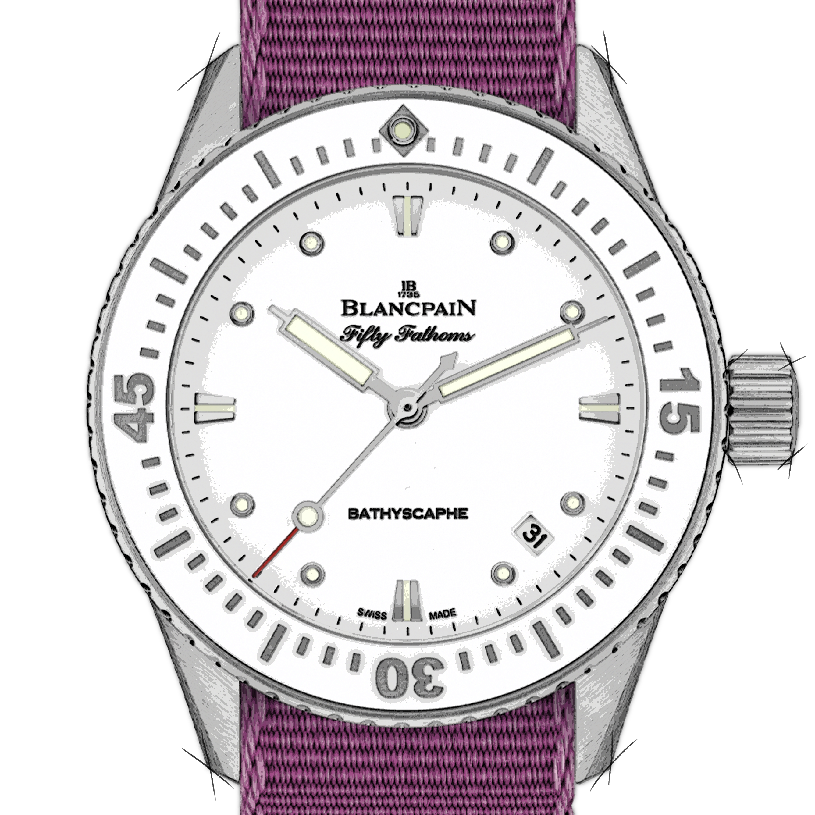 Blancpain Fifty Fathoms 5100-1127-NAVA