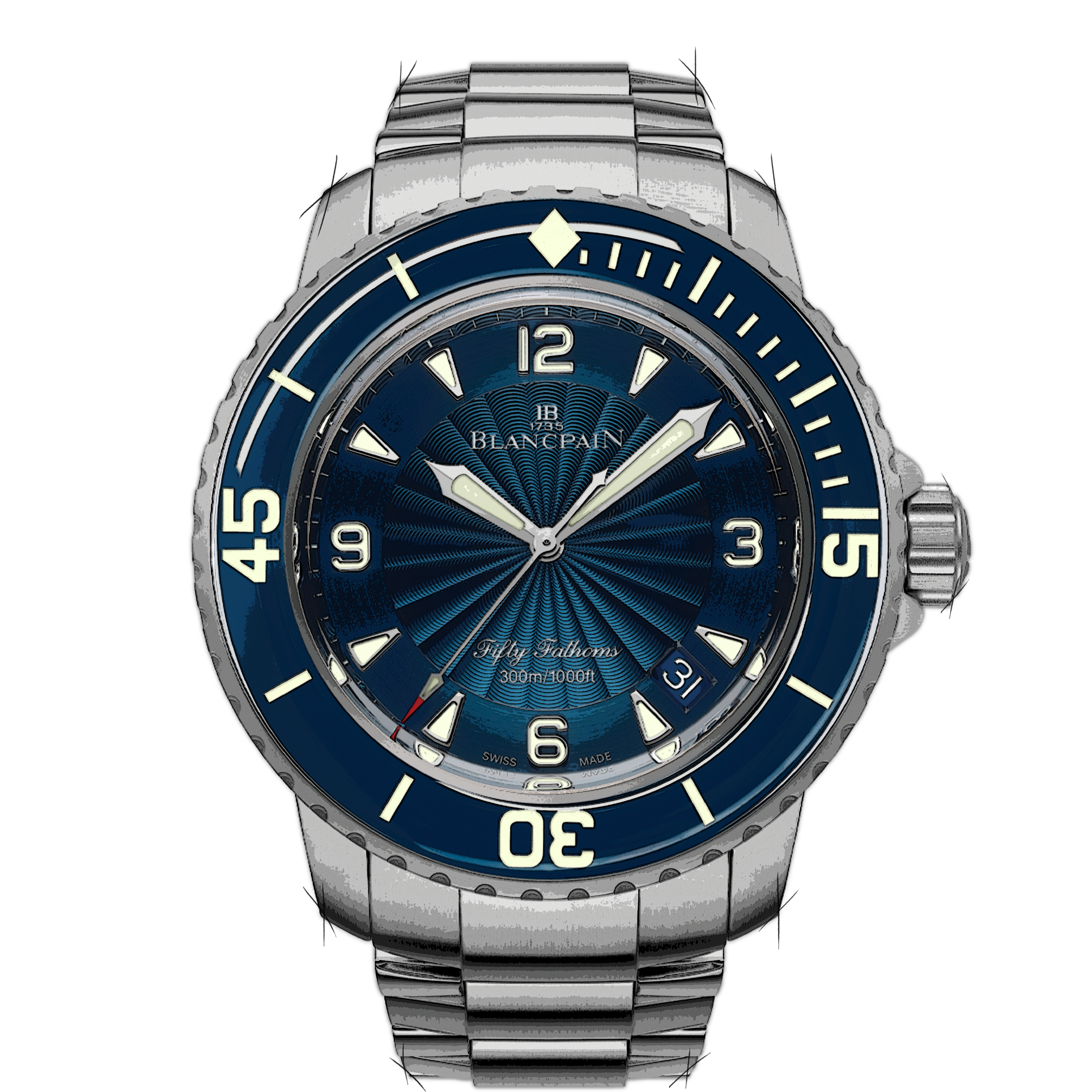 Blancpain Fifty Fathoms 5015D-1140-71B